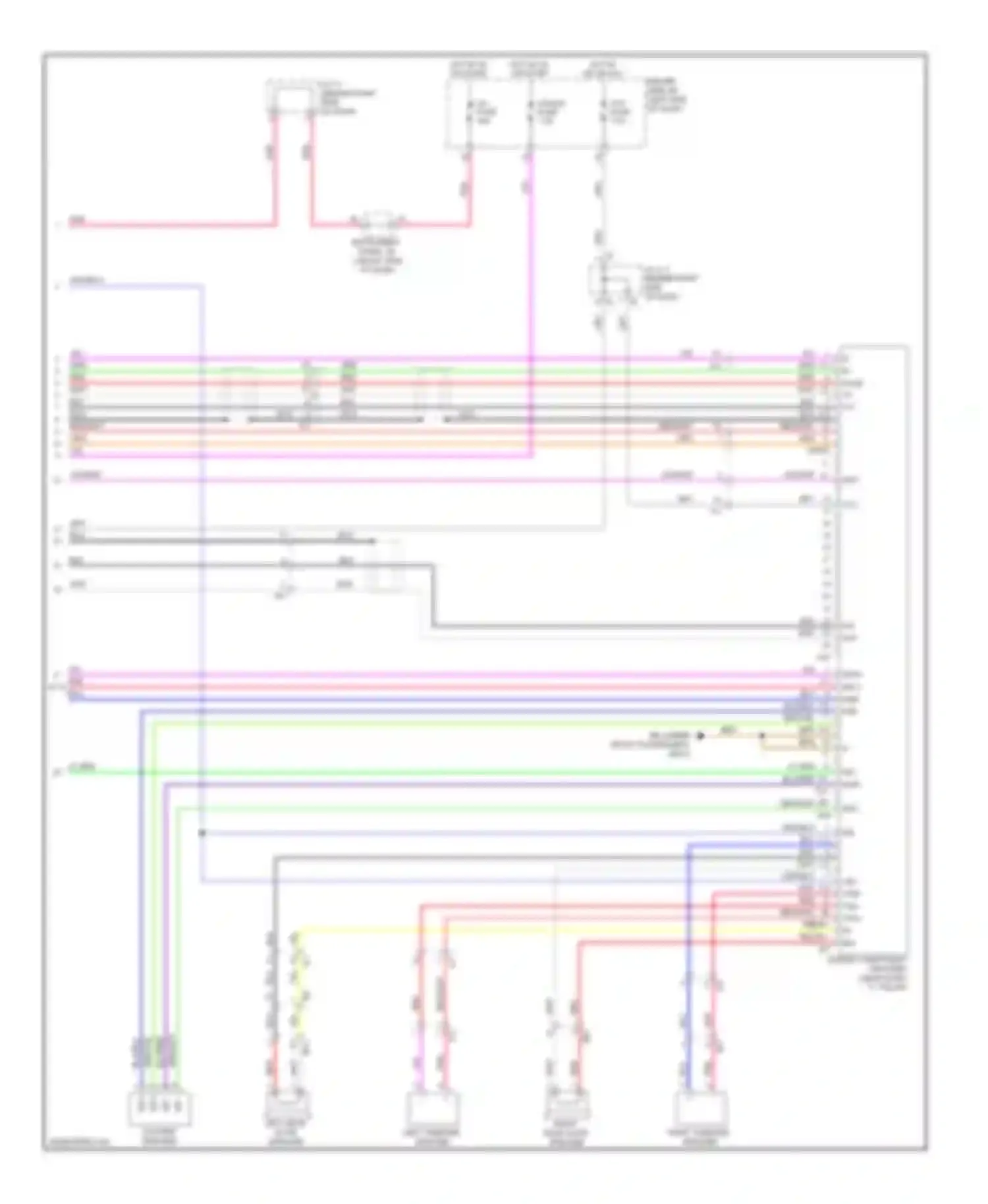 Tacoma Toyota II facelift (2011-2015): Navigation circuit (4 of 4)
