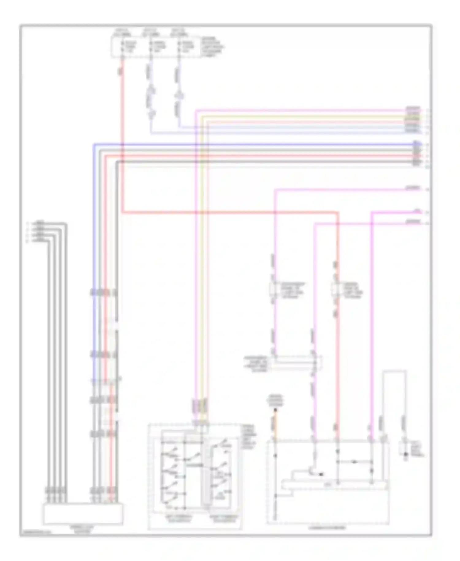 Tacoma Toyota II facelift (2011-2015): Radio circuit, with navigation (2 of 4)
