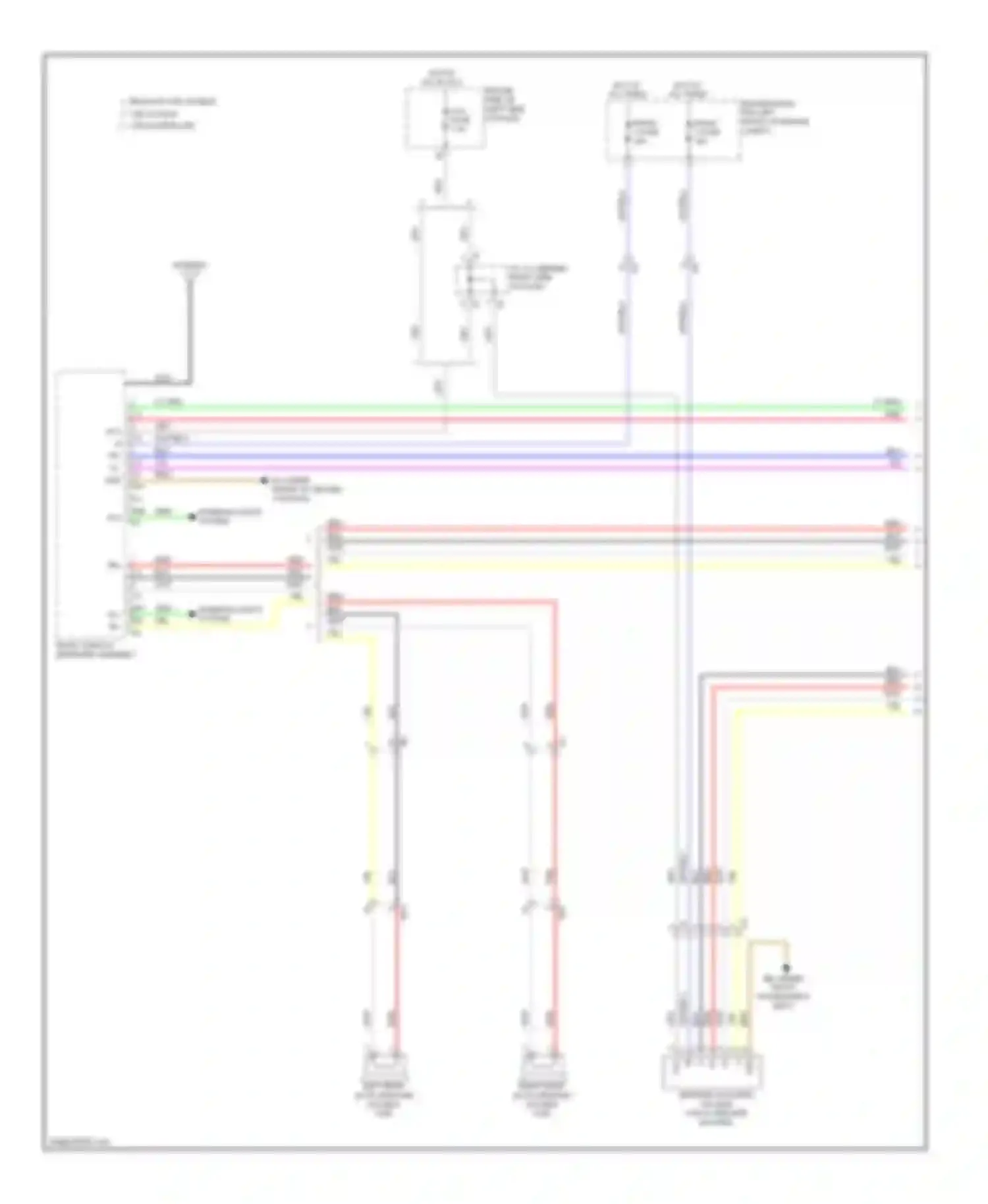 Tacoma Toyota II facelift (2011-2015): Radio circuit, without navigation (1 of 3)