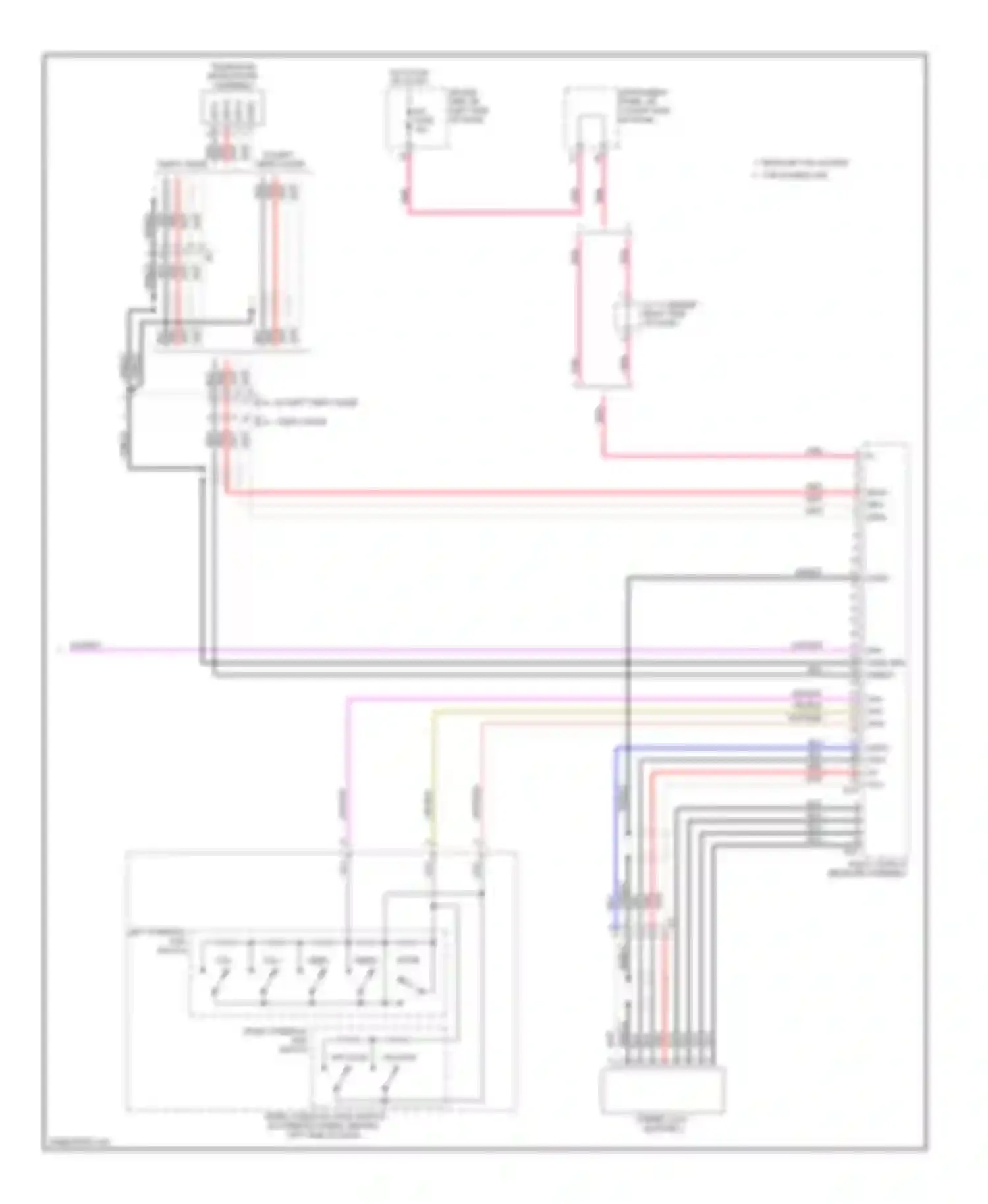 Tacoma Toyota II facelift (2011-2015): Radio circuit, without navigation (3 of 3)