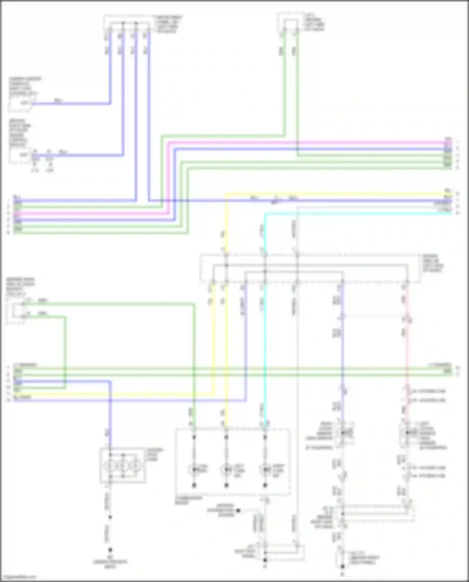 Tacoma Toyota II facelift (2011-2015): Exterior lamps circuit, w/ trailer tow (2 of 4)