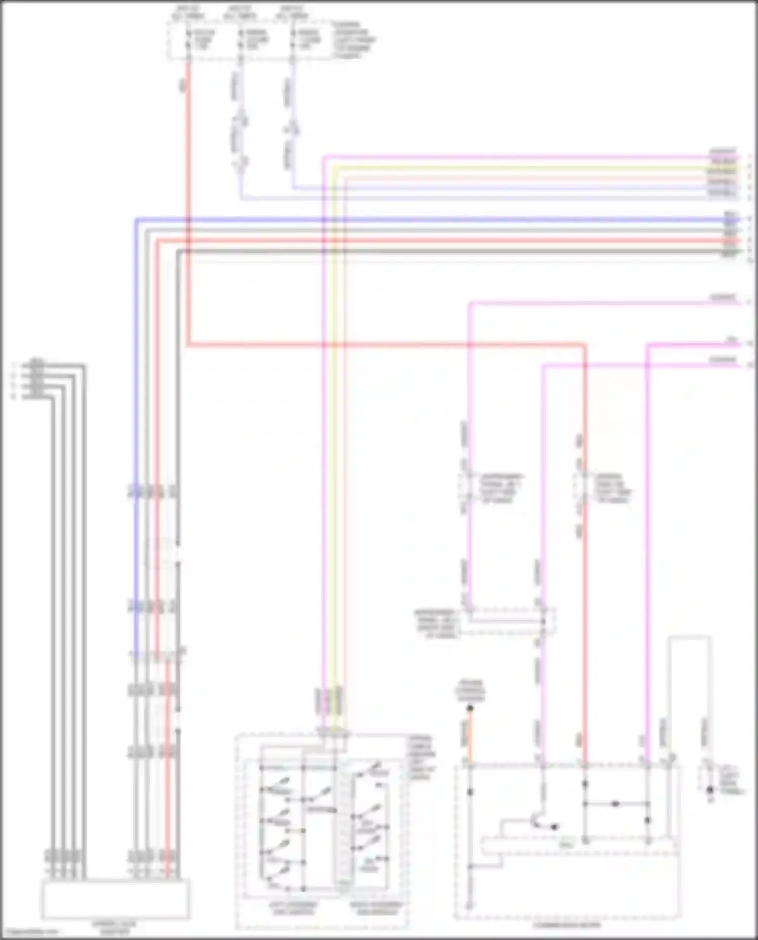Tacoma Toyota II facelift (2011-2015): Radio circuit, w/ navigation (2 of 4)