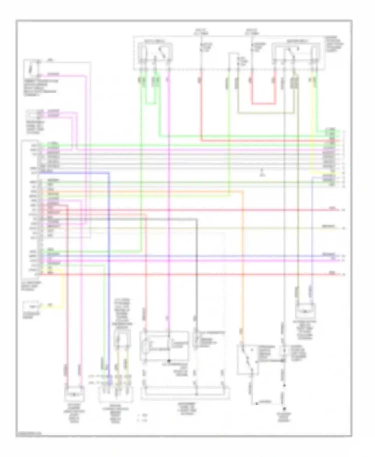 Tacoma Toyota II (2004-2011): Manual a/c circuit (1 of 2)