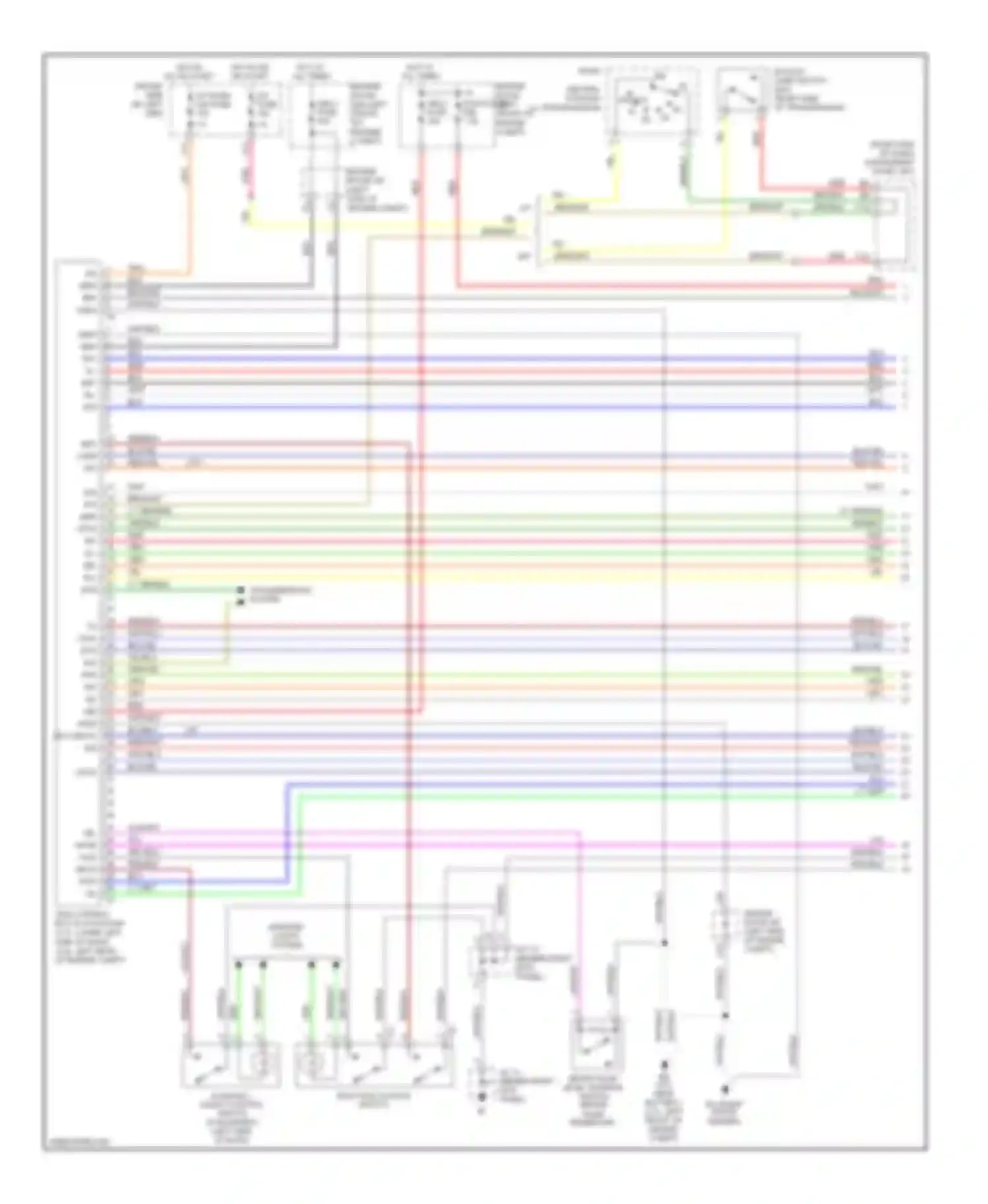 Tacoma Toyota II (2004-2011): Anti-lock brakes circuit, with vsc (1 of 3)