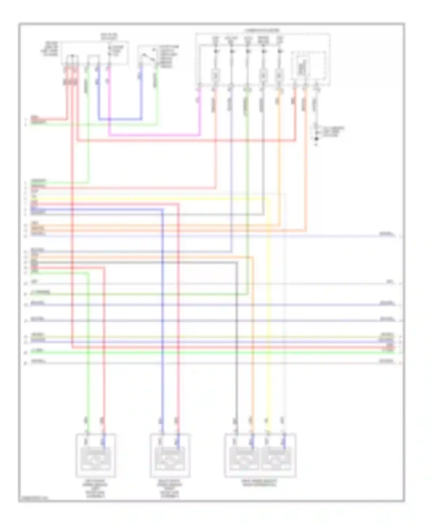 Tacoma Toyota II (2004-2011): Anti-lock brakes circuit, without vsc (2 of 3)