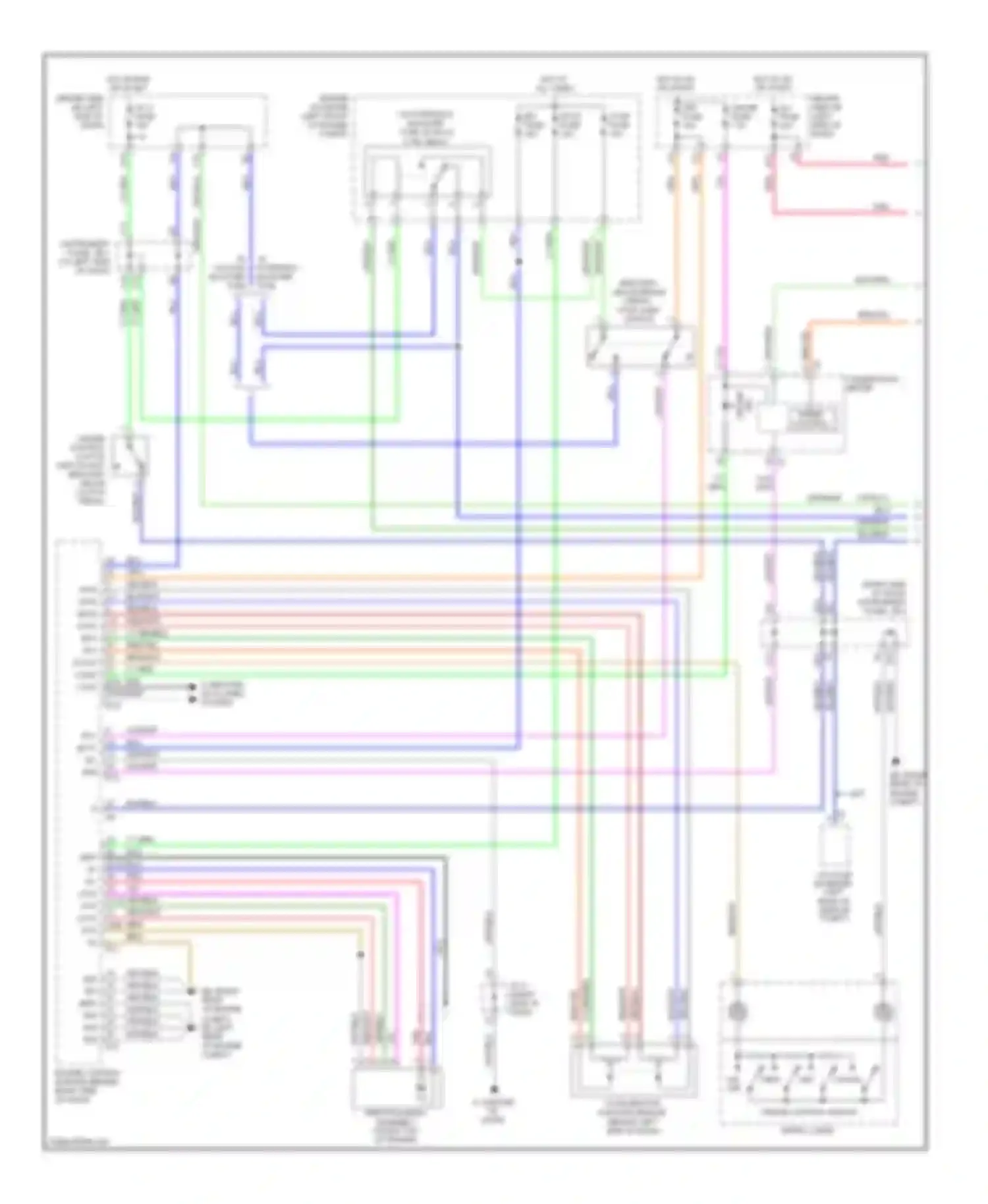 Tacoma Toyota II (2004-2011): 4.0l, cruise control circuit (1 of 2)
