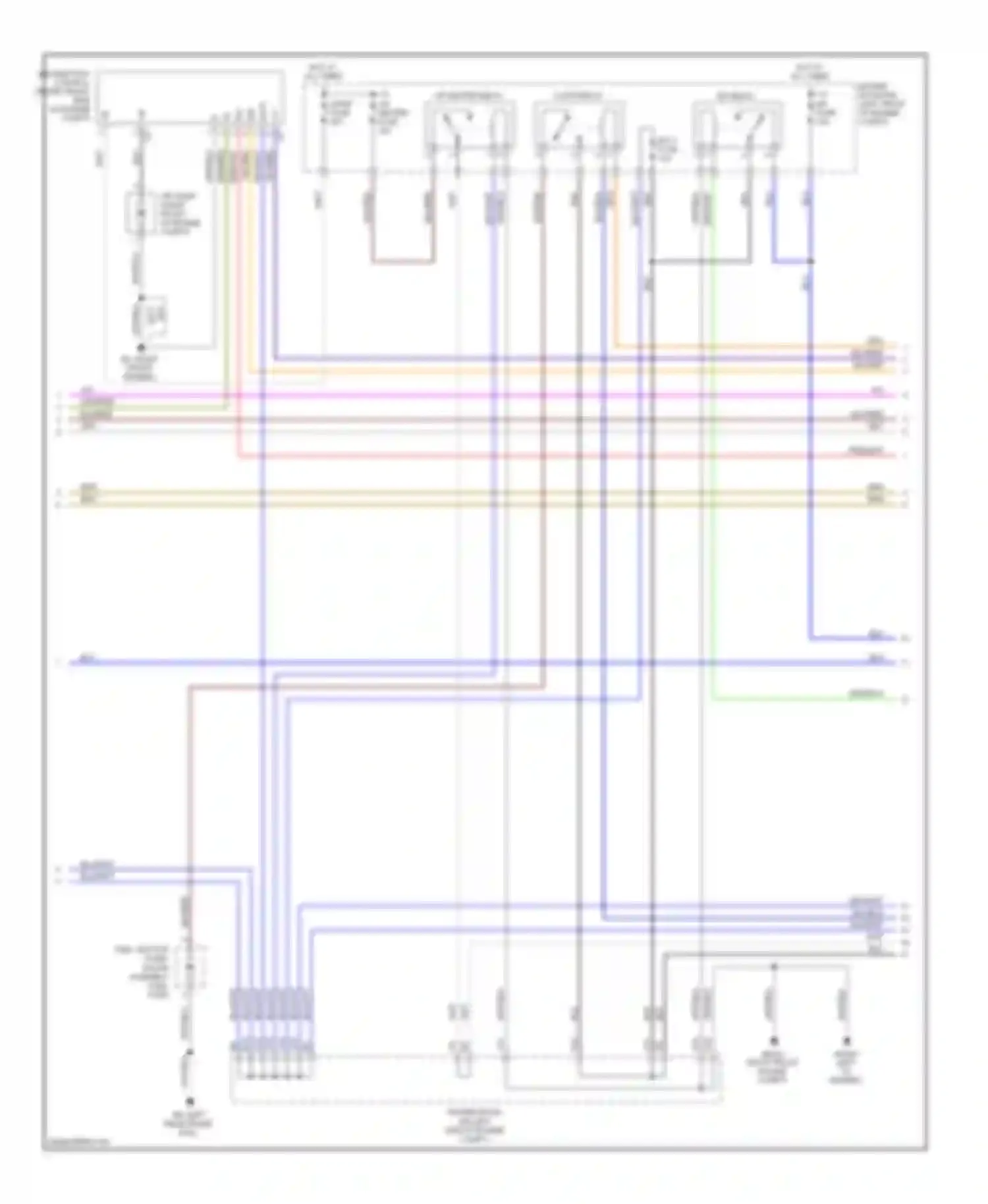 Tacoma Toyota II (2004-2011): Wiring diagram engine performance 2.7l (3 of 5)