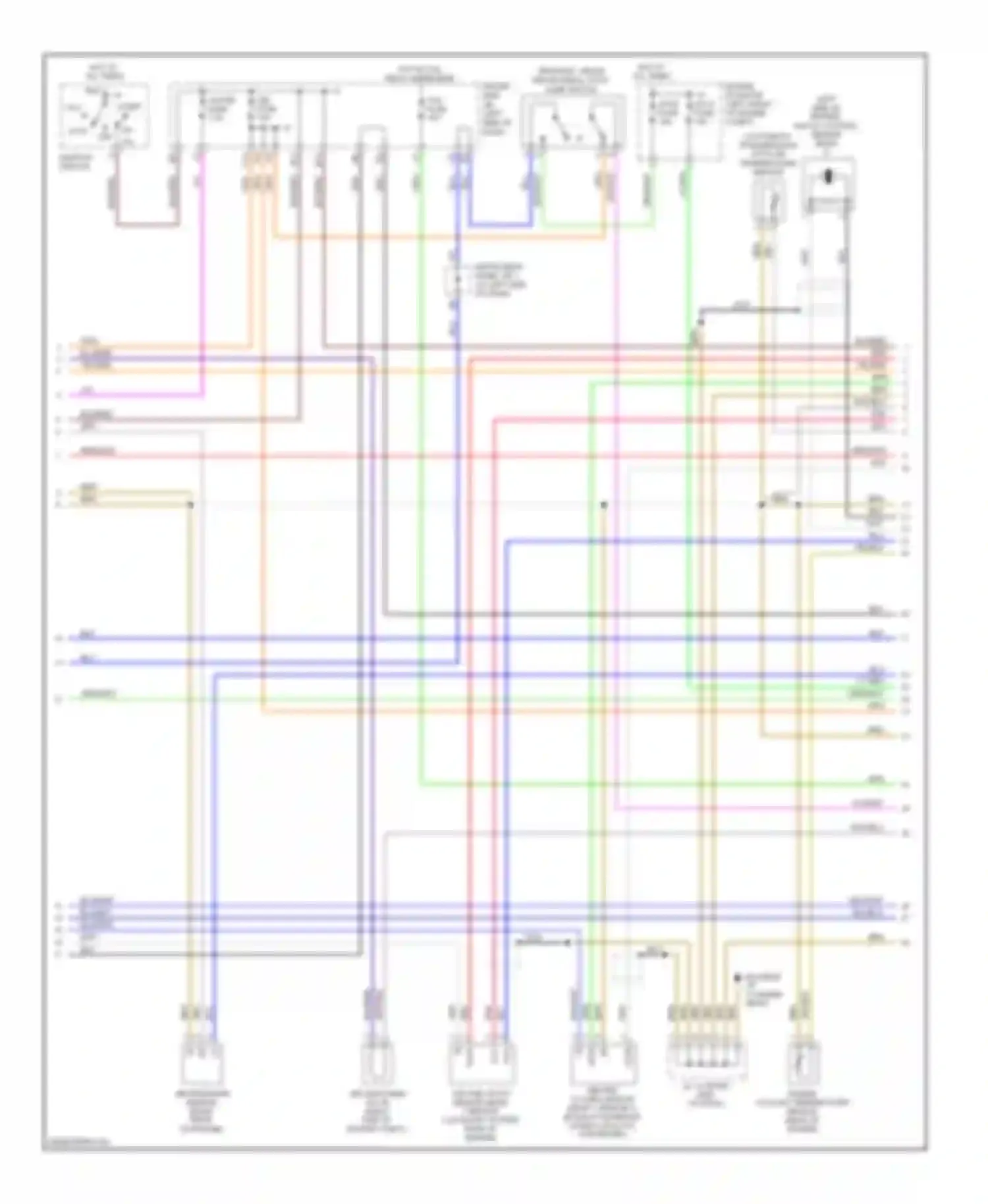 Tacoma Toyota II (2004-2011): Wiring diagram engine performance 2.7l (4 of 5)