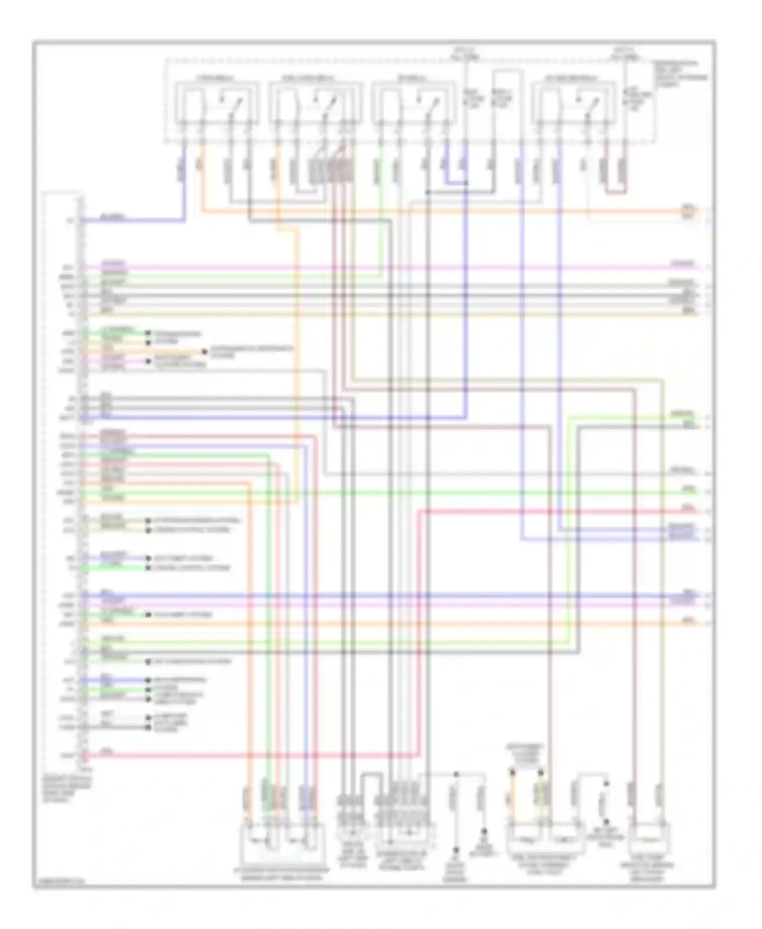 Tacoma Toyota II (2004-2011): Wiring diagram engine performance 4.0l (1 of 7)