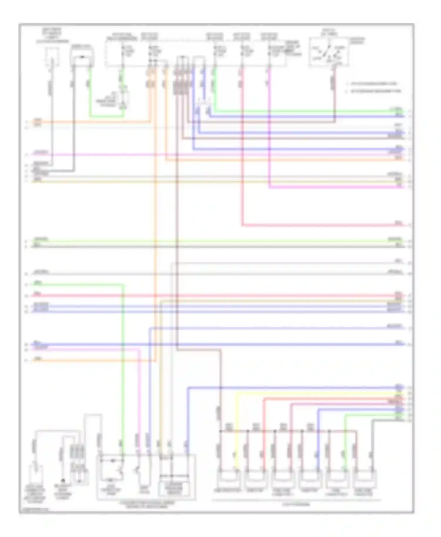 Tacoma Toyota II (2004-2011): Wiring diagram engine performance 4.0l (2 of 7)