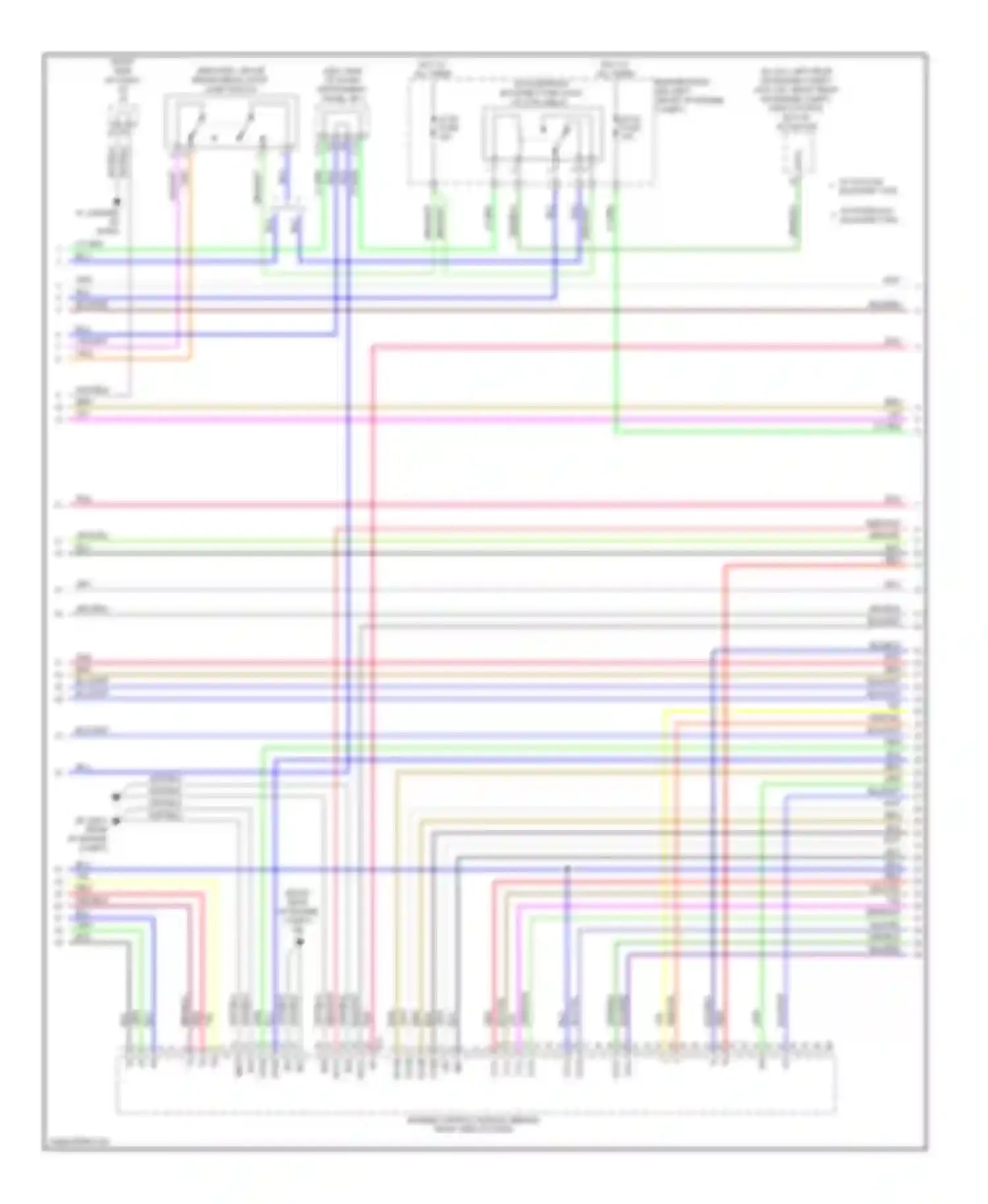 Tacoma Toyota II (2004-2011): Wiring diagram engine performance 4.0l (3 of 7)