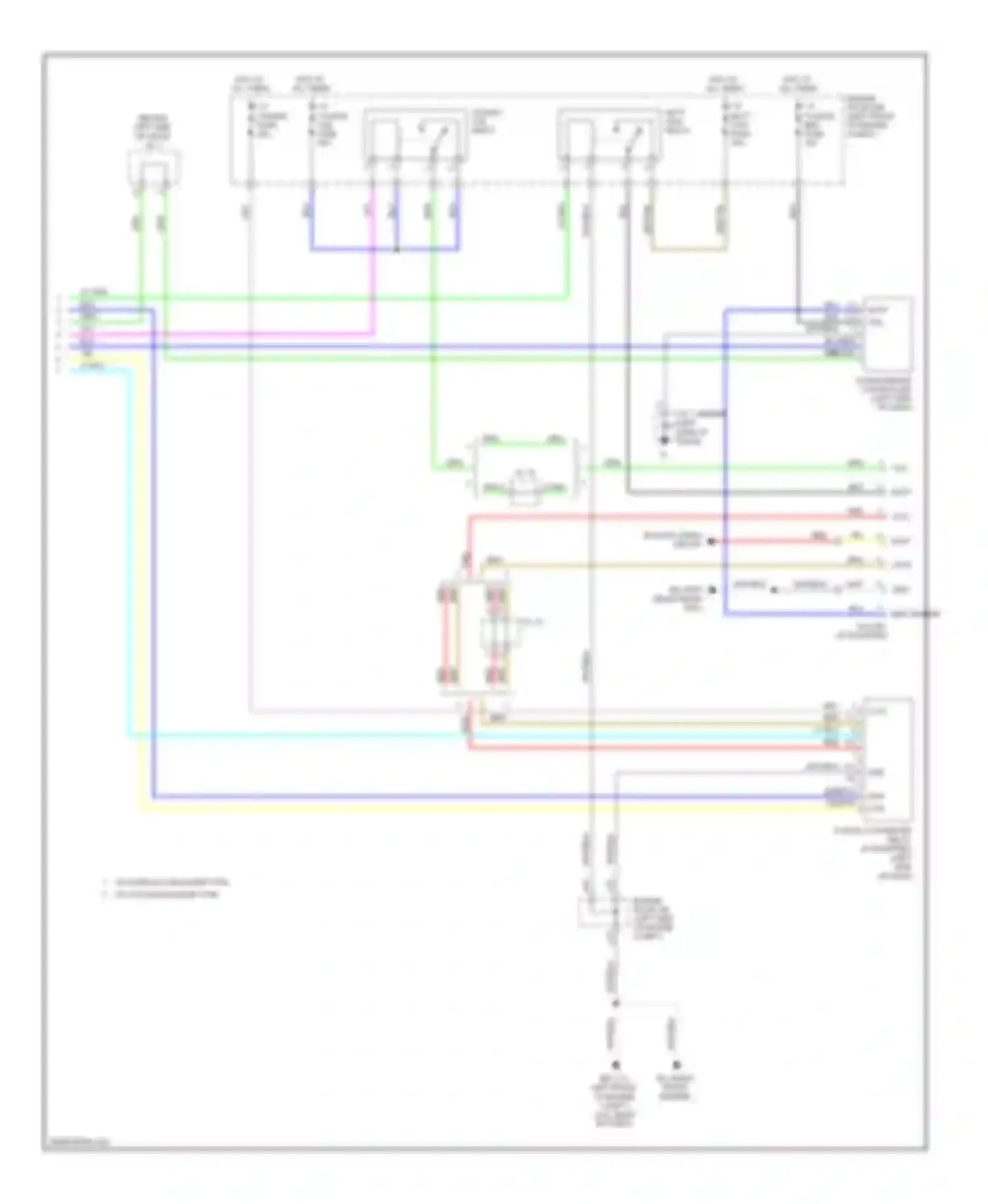 Tacoma Toyota II (2004-2011): Exterior lamps circuit, with trailer tow (3 of 3)