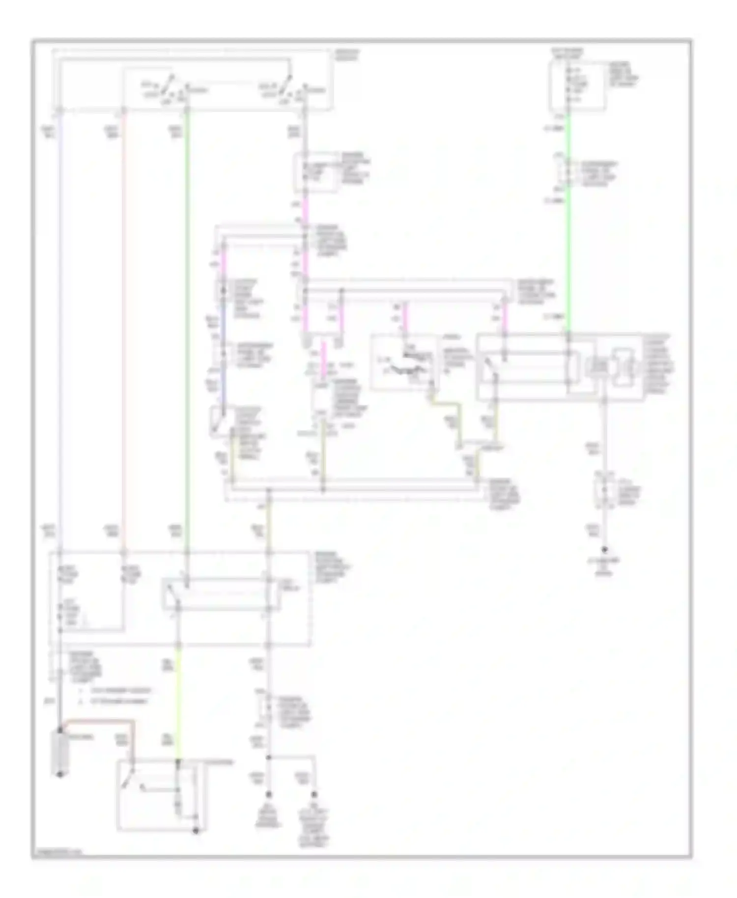 Tacoma Toyota II (2004-2011): Starting circuit