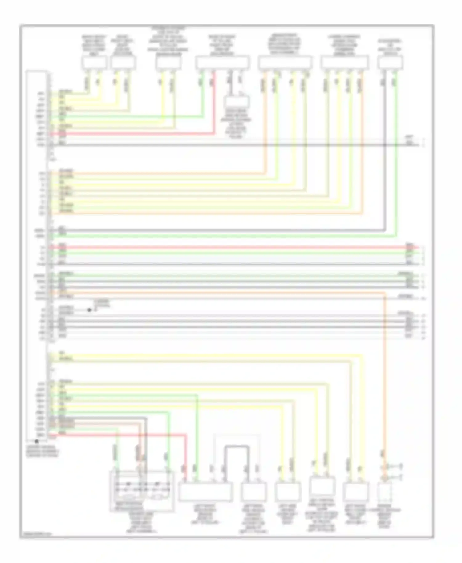 Tacoma Toyota II (2004-2011): Supplemental restraints circuit, separate seats (1 of 2)