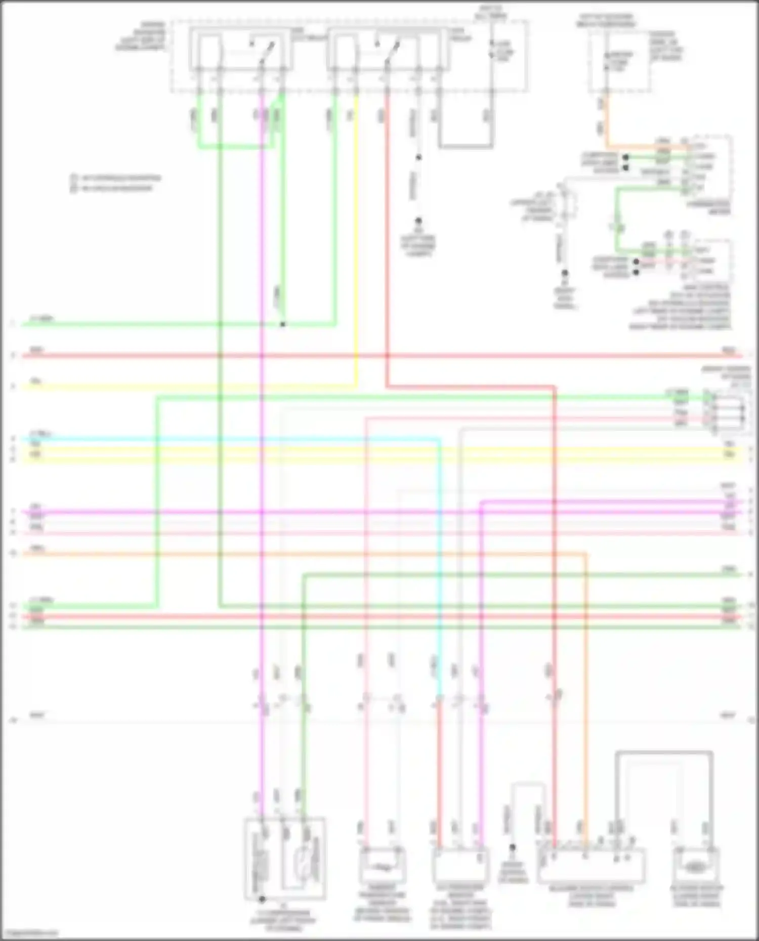 Tacoma Toyota III (2015-2023): Automatic a/c circuit (2 of 3)