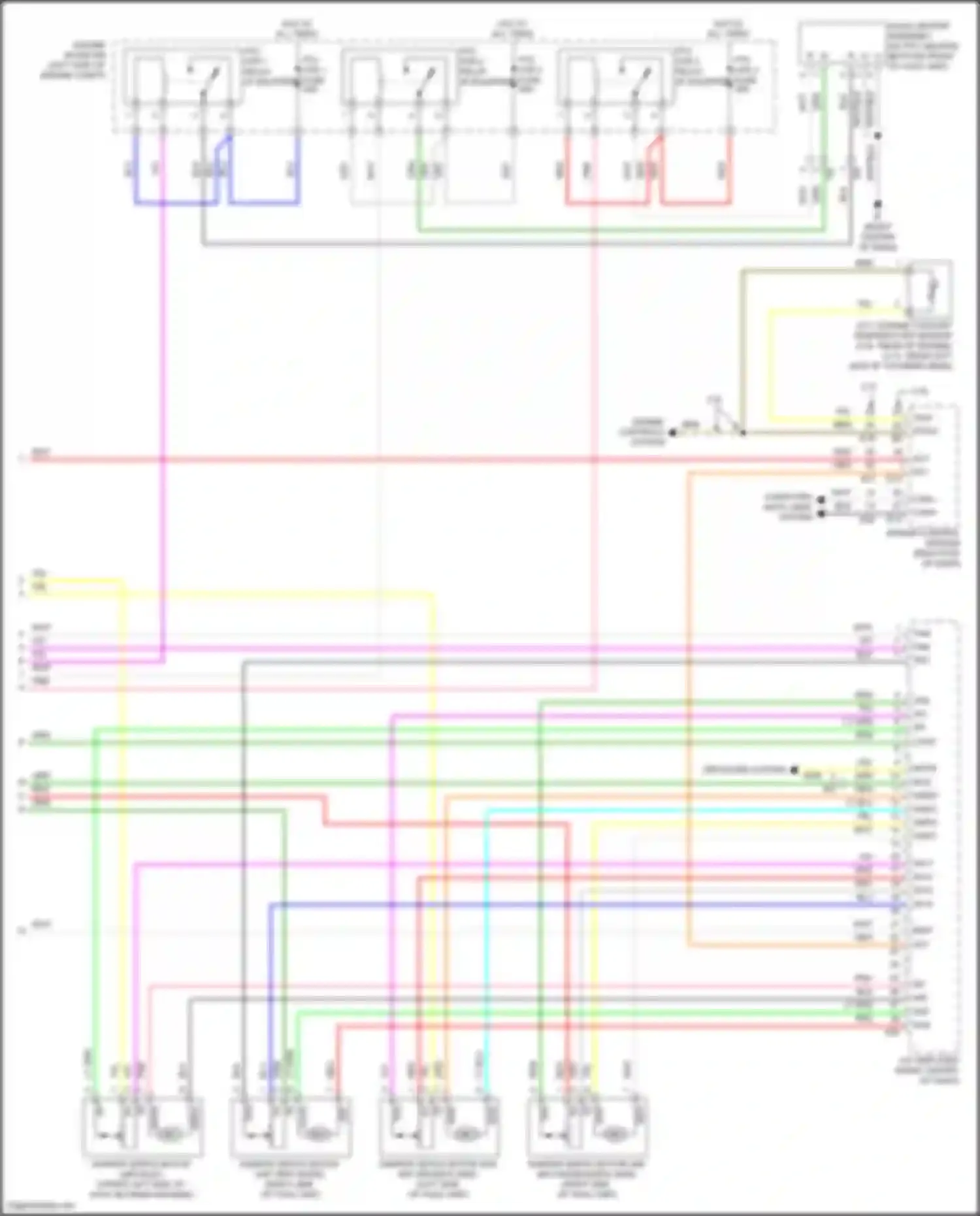 Tacoma Toyota III (2015-2023): Automatic a/c circuit (3 of 3)