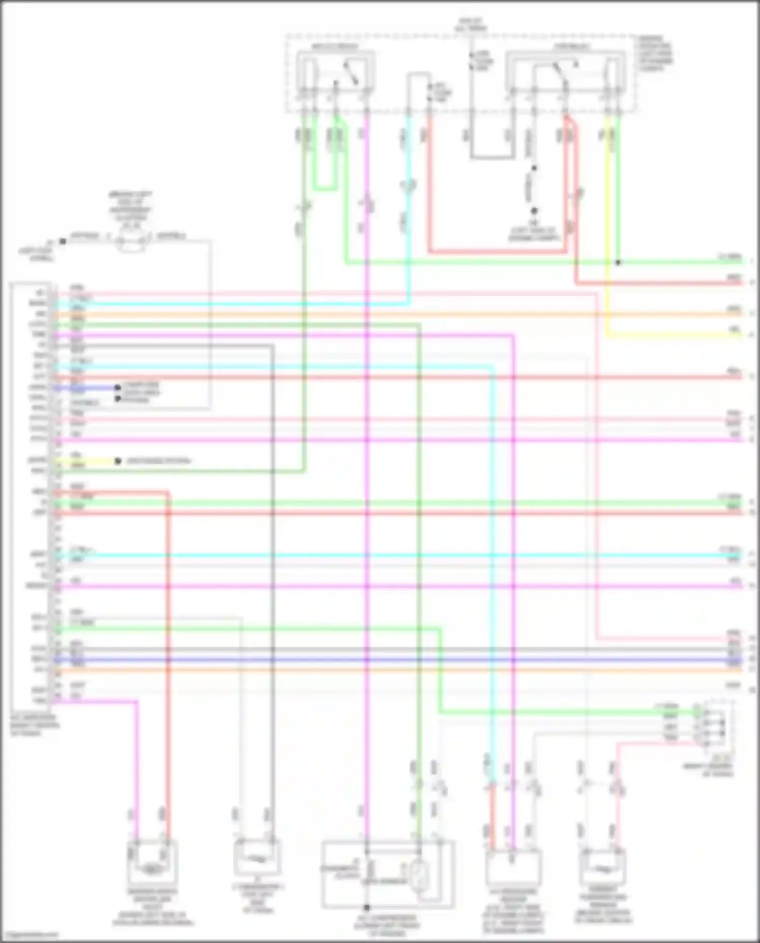Tacoma Toyota III (2015-2023): Manual a/c circuit (1 of 3)