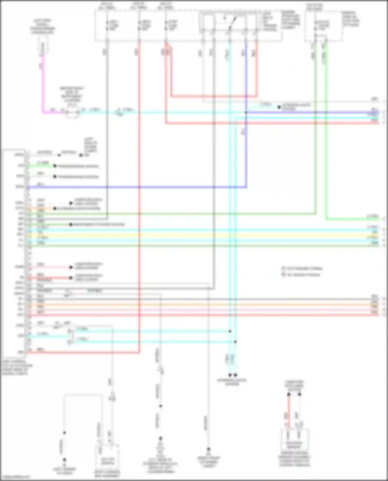 Tacoma Toyota III (2015-2023): Anti-lock brakes circuit, vacuum booster type (1 of 2)
