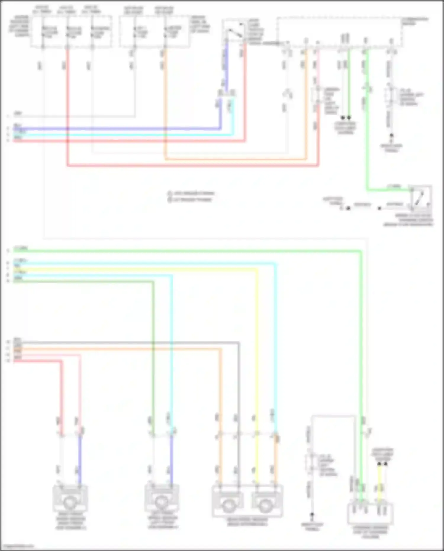 Tacoma Toyota III (2015-2023): Anti-lock brakes circuit, vacuum booster type (2 of 2)