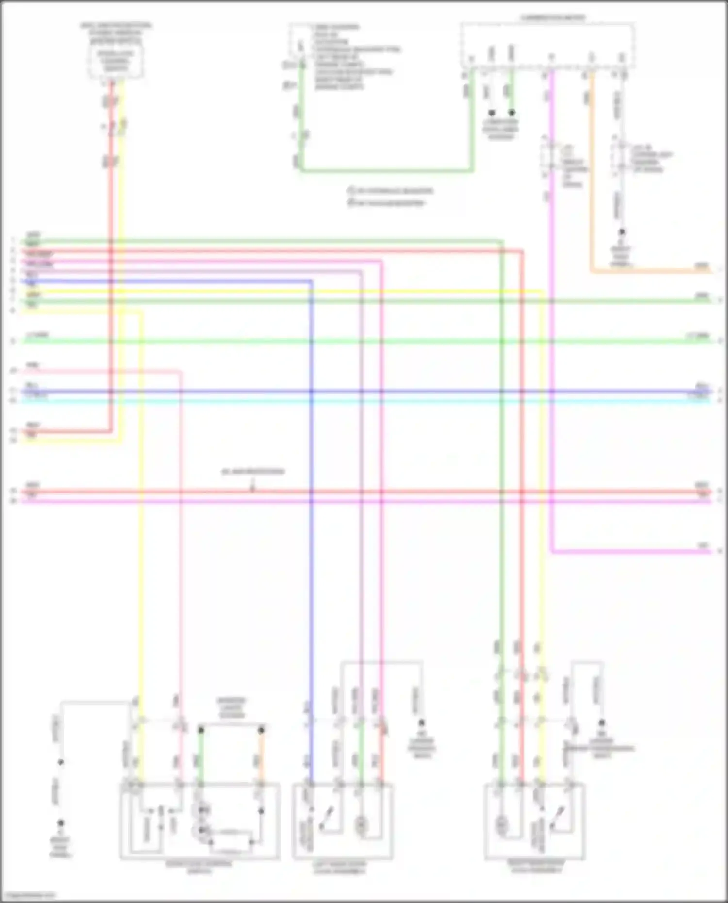 Tacoma Toyota III (2015-2023): Forced entry circuit, w/ smart key system (3 of 4)