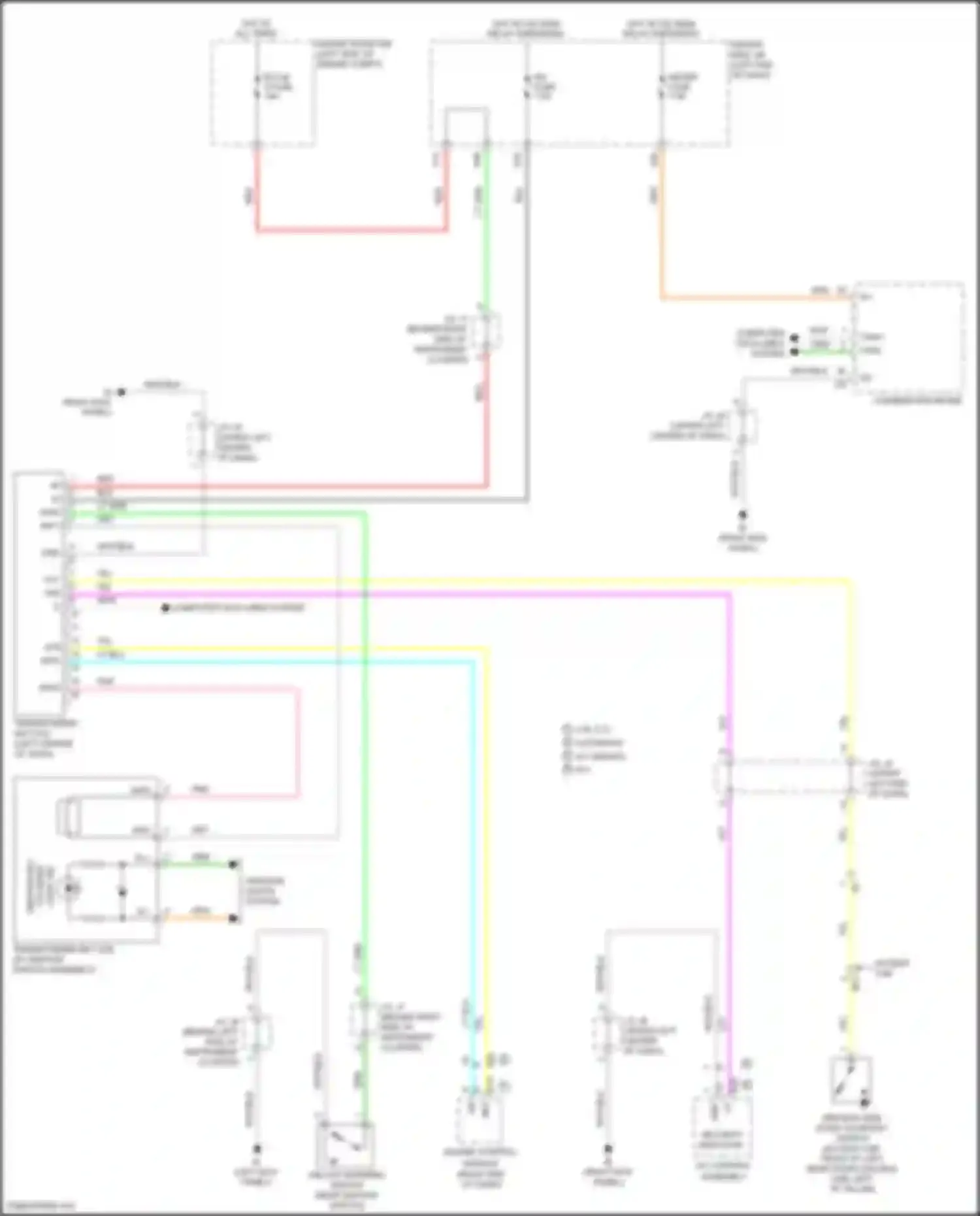 Tacoma Toyota III (2015-2023): Immobilizer circuit, w/o smart key system