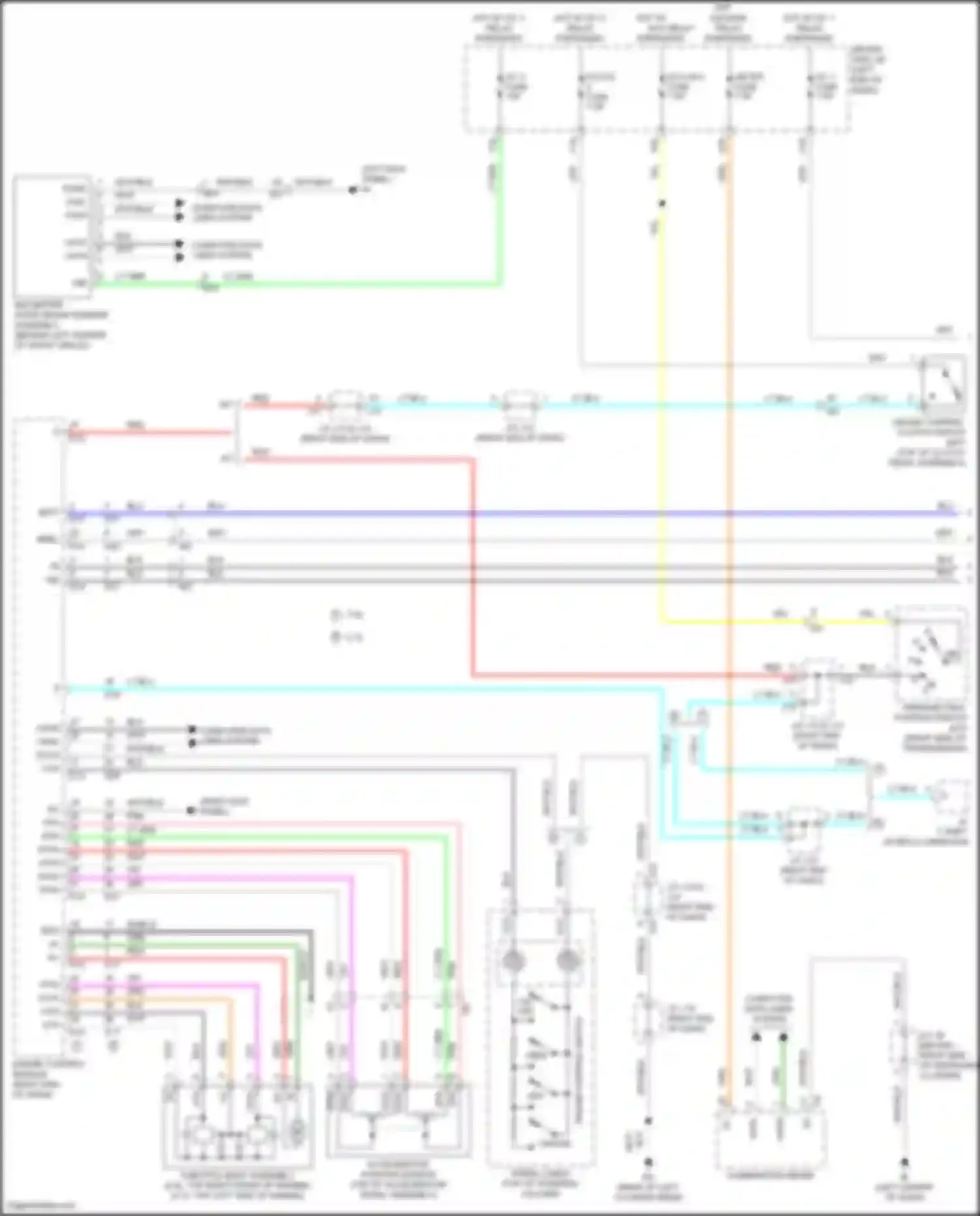 Tacoma Toyota III (2015-2023): Cruise control circuit (1 of 2)