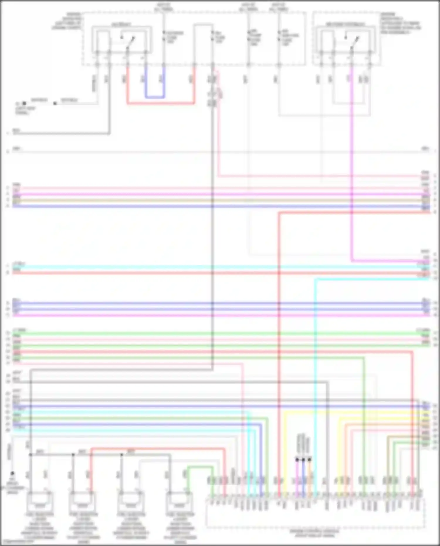 Tacoma Toyota III (2015-2023): Wiring diagram engine performance 2.7l (3 of 7)