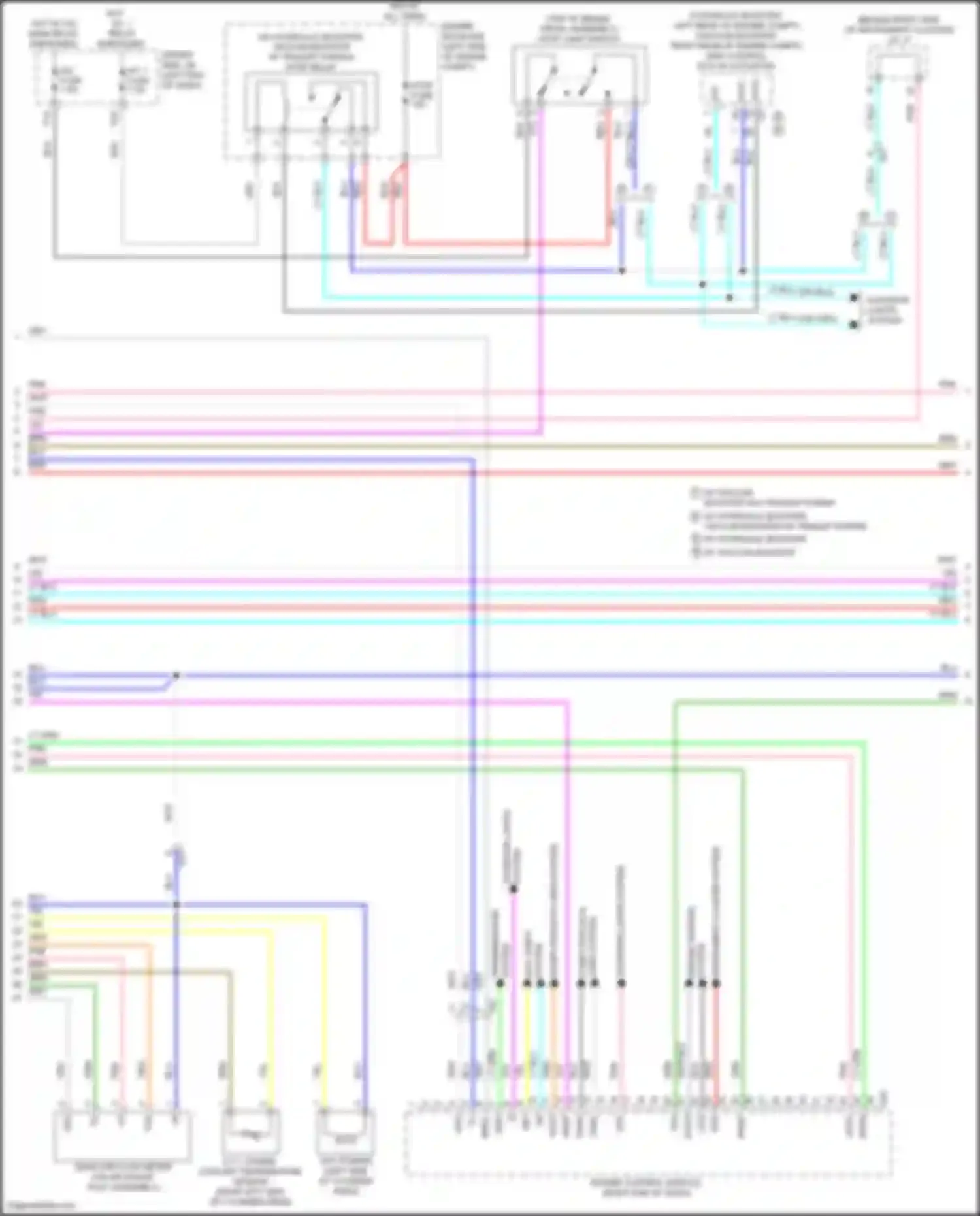 Tacoma Toyota III (2015-2023): Wiring diagram engine performance 2.7l (4 of 7)