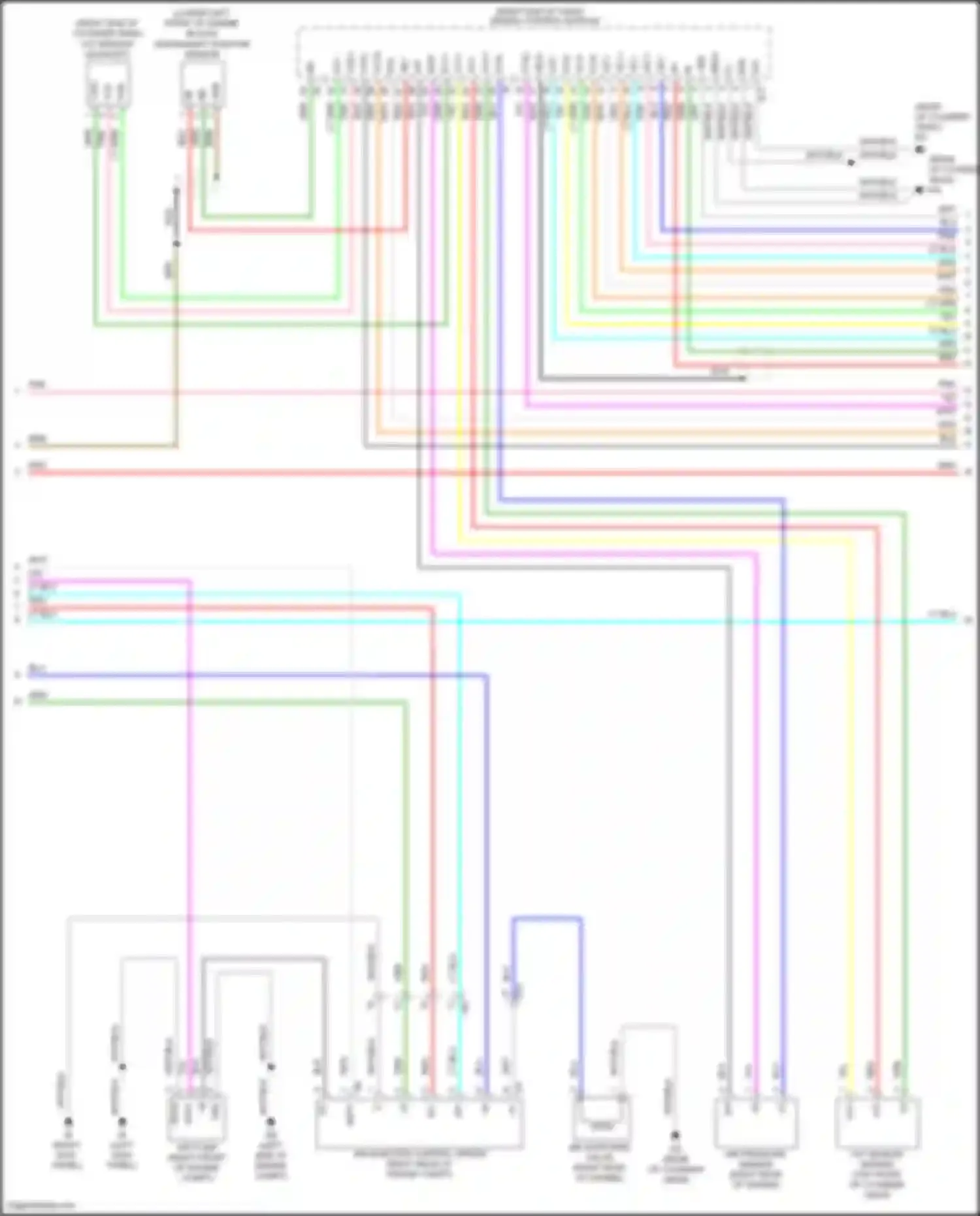 Tacoma Toyota III (2015-2023): Wiring diagram engine performance 2.7l (5 of 7)