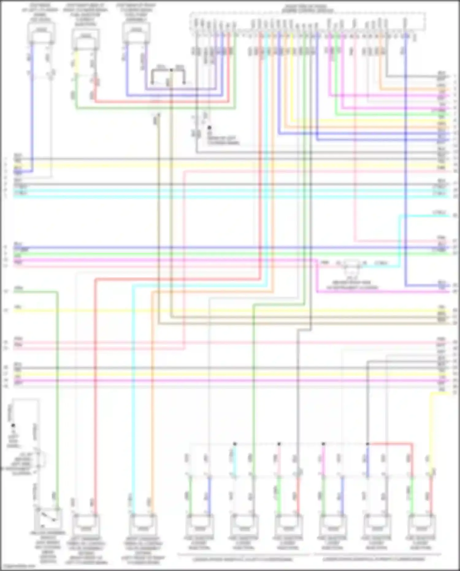 Tacoma Toyota III (2015-2023): Wiring diagram engine performance 3.5l (2 of 8)