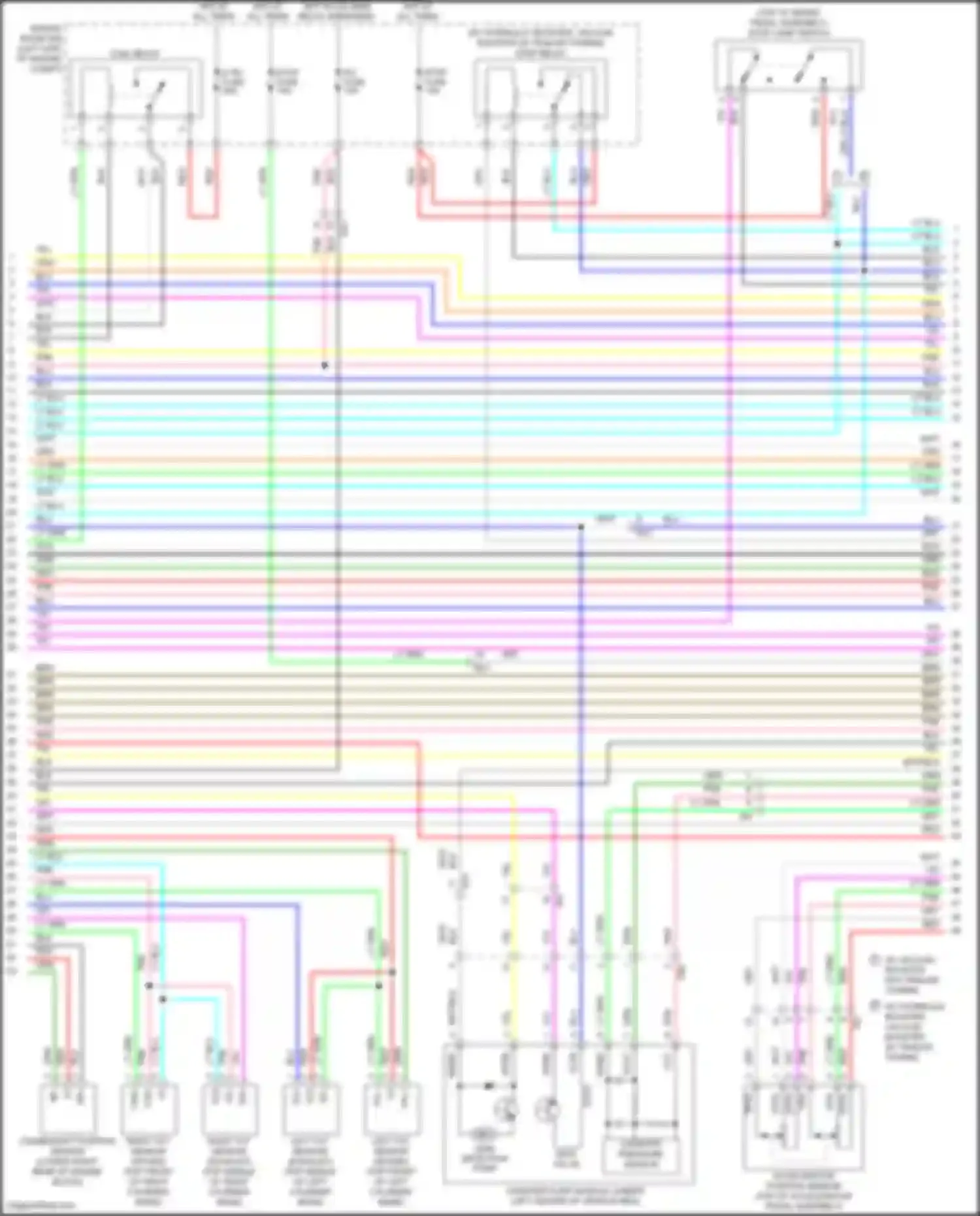 Tacoma Toyota III (2015-2023): Wiring diagram engine performance 3.5l (4 of 8)