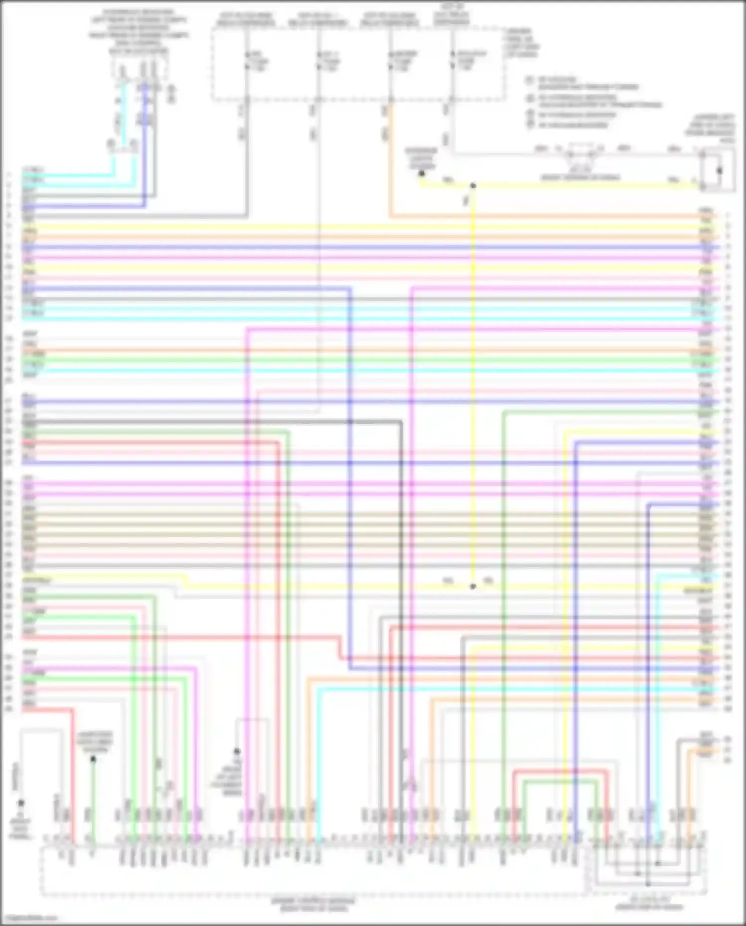 Tacoma Toyota III (2015-2023): Wiring diagram engine performance 3.5l (5 of 8)