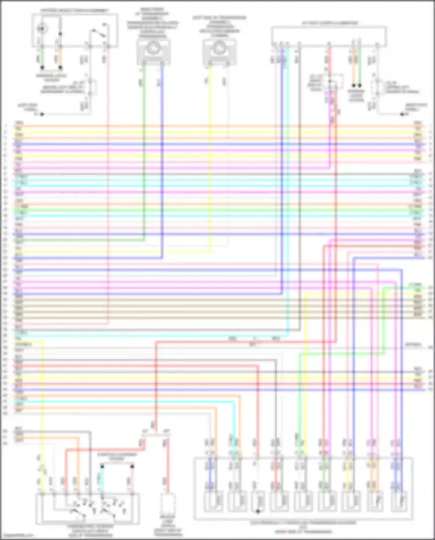 Tacoma Toyota III (2015-2023): Wiring diagram engine performance 3.5l (6 of 8)