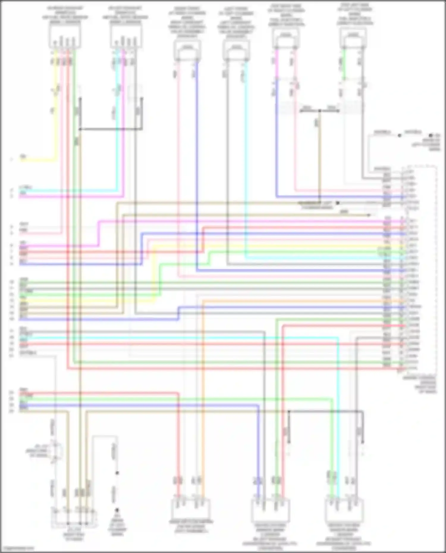 Tacoma Toyota III (2015-2023): Wiring diagram engine performance 3.5l (8 of 8)