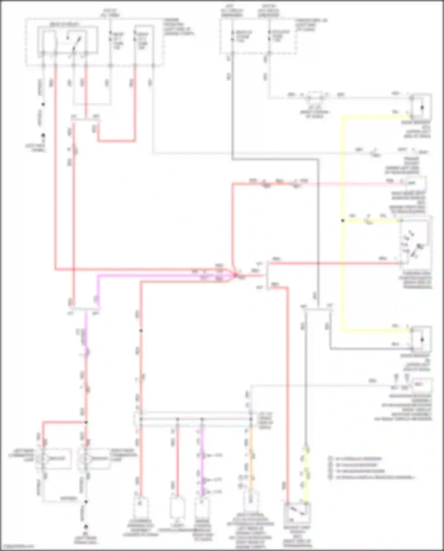 Tacoma Toyota III (2015-2023): Backup lamps circuit