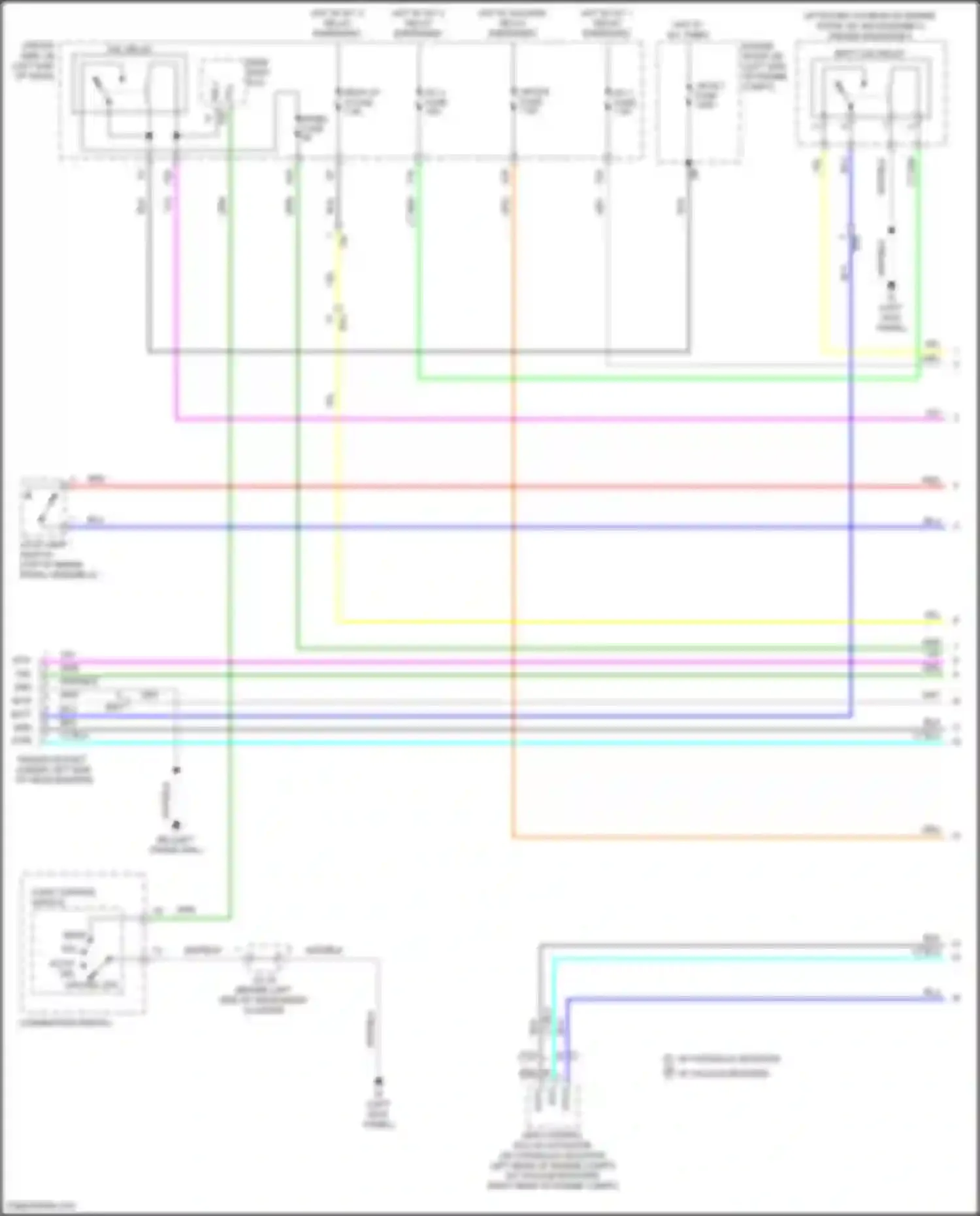 Tacoma Toyota III (2015-2023): Trailer tow circuit (1 of 2)