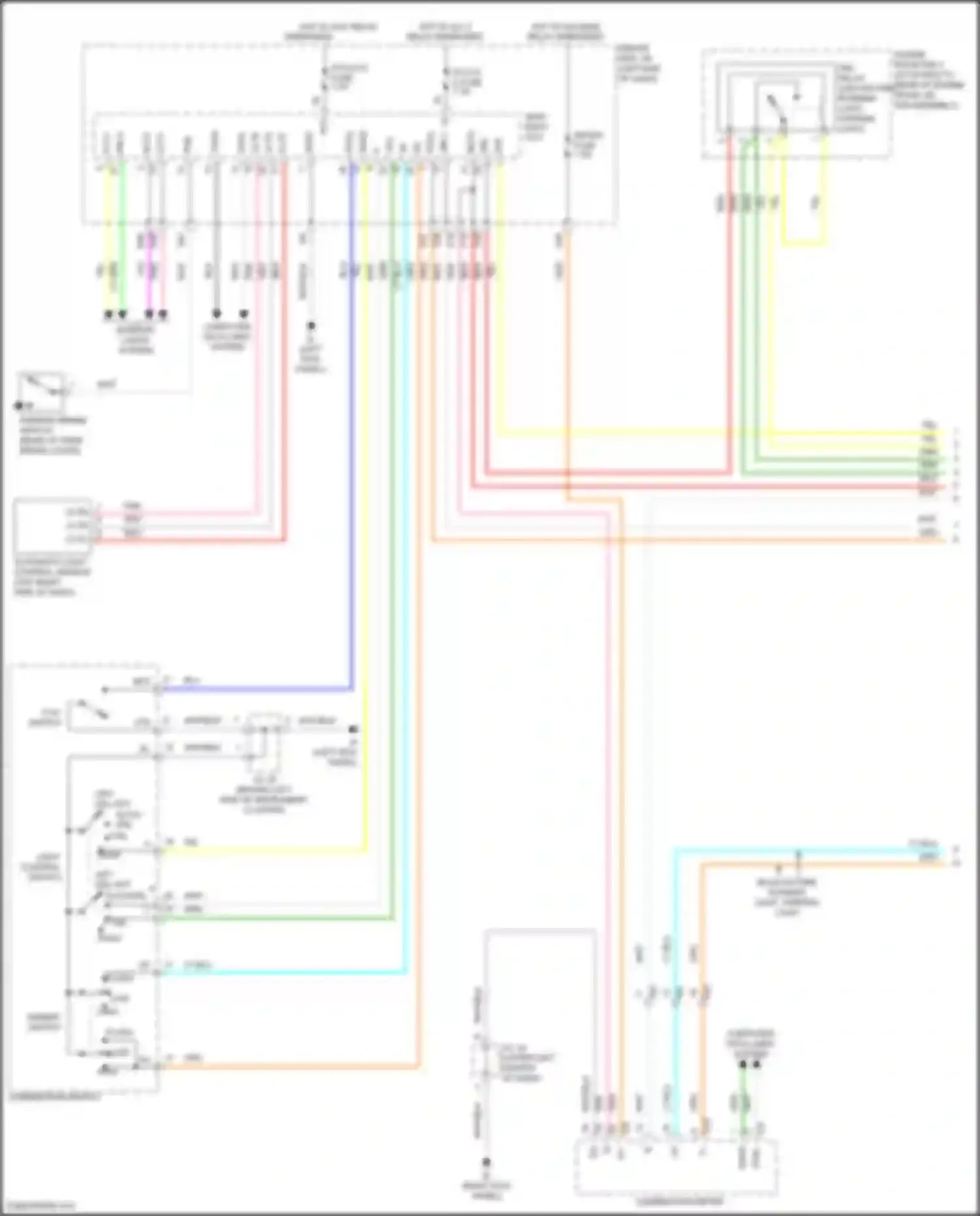 Tacoma Toyota III (2015-2023): Headlights circuit (1 of 2)