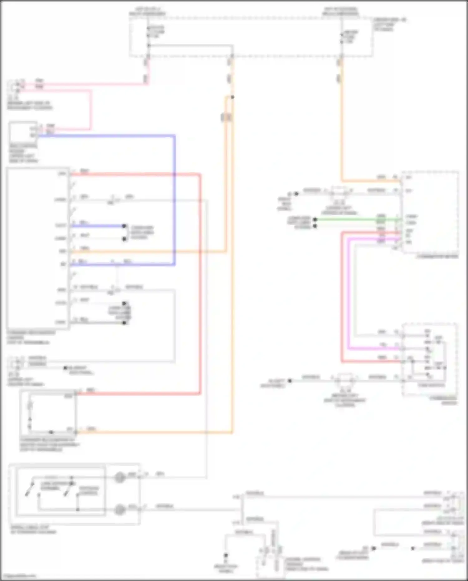 Tacoma Toyota III (2015-2023): Lane departure warning circuit