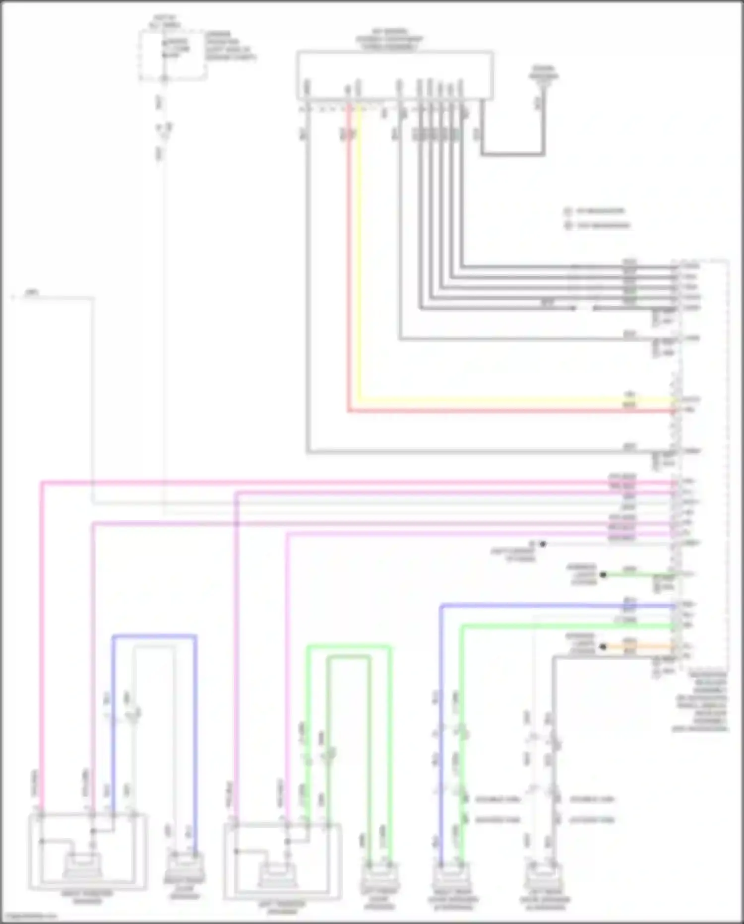 Tacoma Toyota III (2015-2023): Navigation circuit, w/ built-in amplifier (3 of 3)