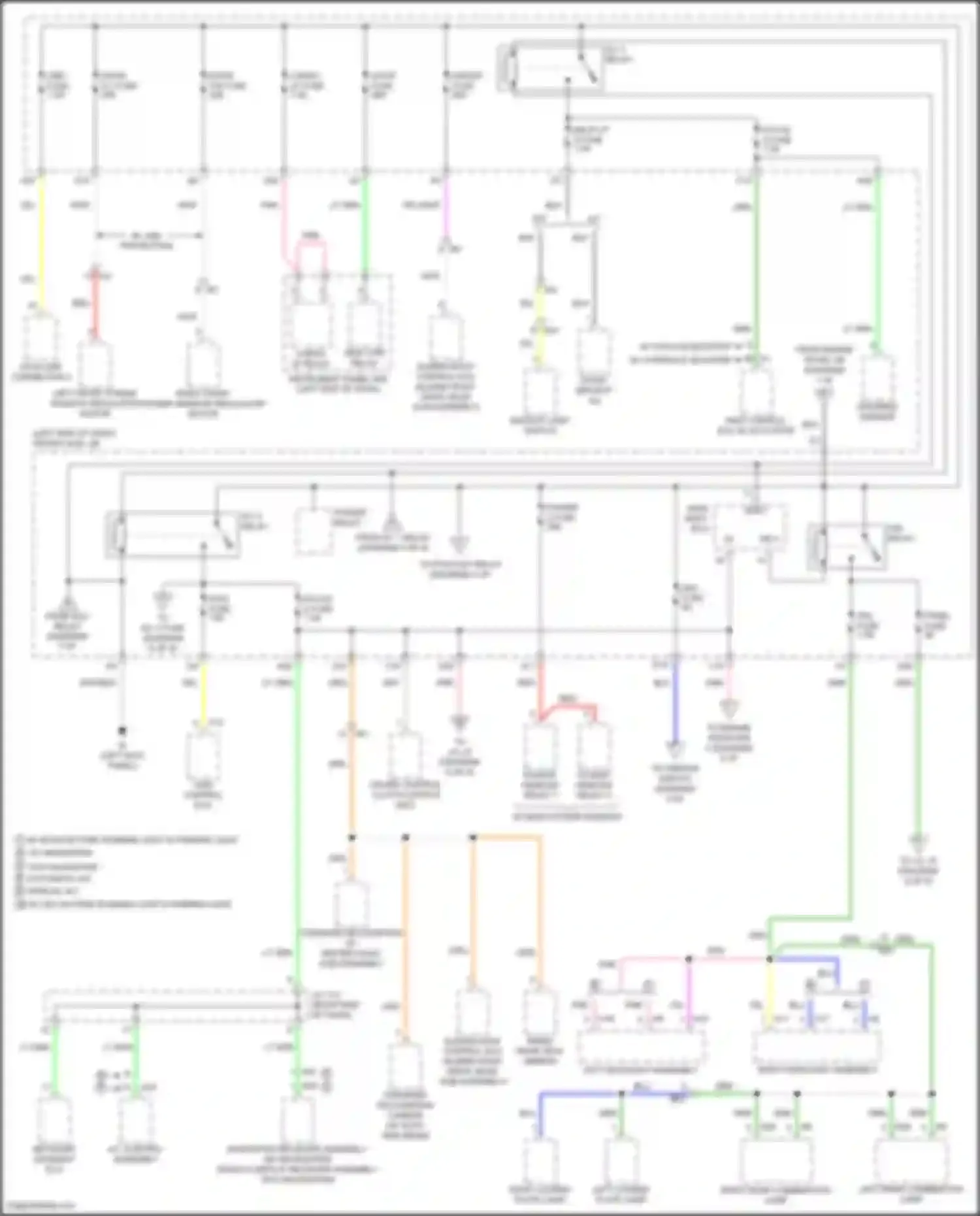 Tacoma Toyota III (2015-2023): Power distribution circuit (4 of 8)
