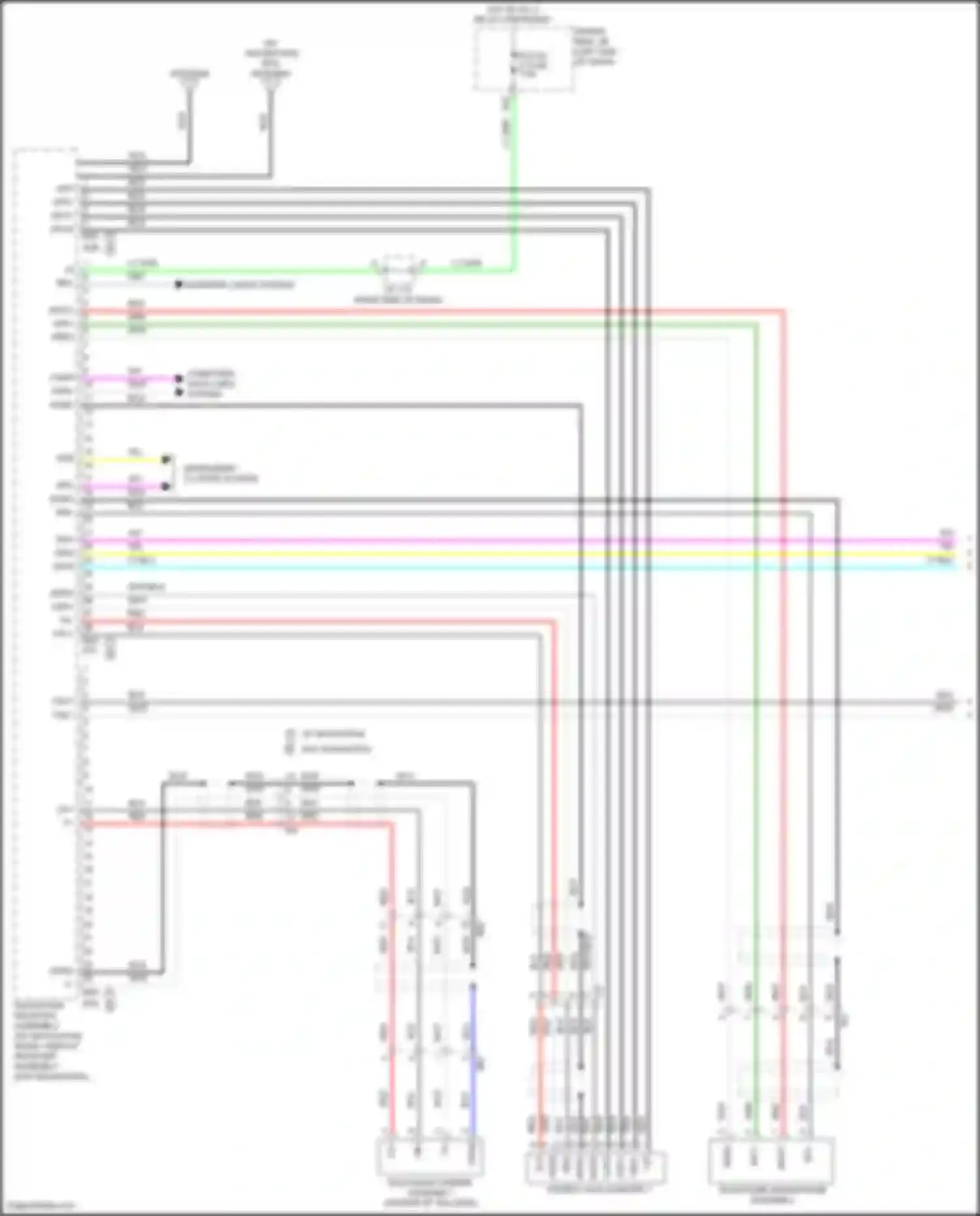Tacoma Toyota III (2015-2023): Radio circuit, w/ built-in amplifier (1 of 3)