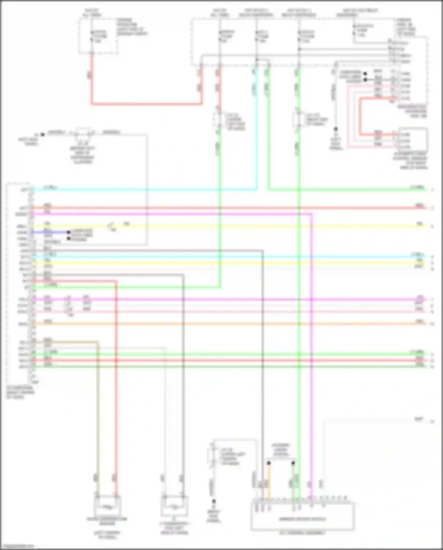 Tacoma Toyota IV (2023-2024): Automatic a/c circuit (1 of 3)