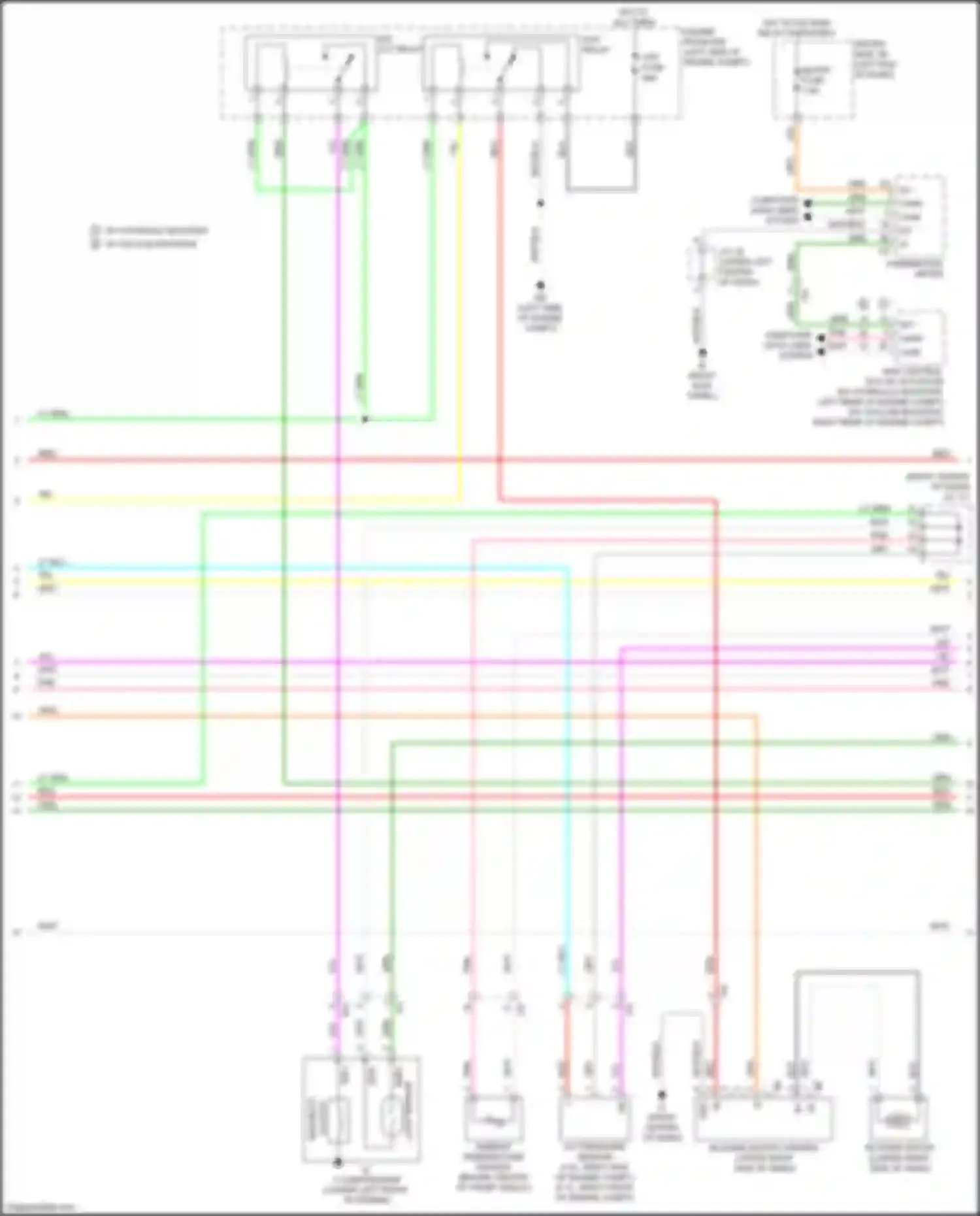 Tacoma Toyota IV (2023-2024): Automatic a/c circuit (2 of 3)