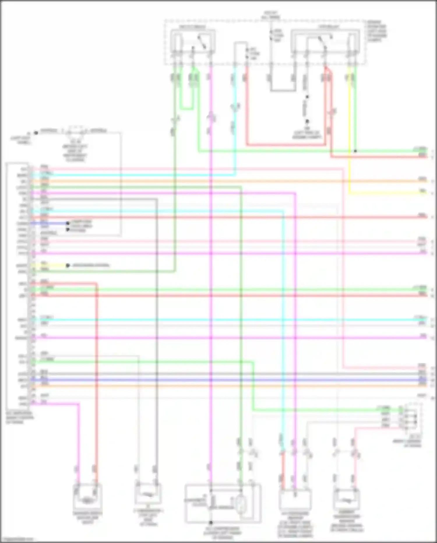 Tacoma Toyota IV (2023-2024): Manual a/c circuit (1 of 3)