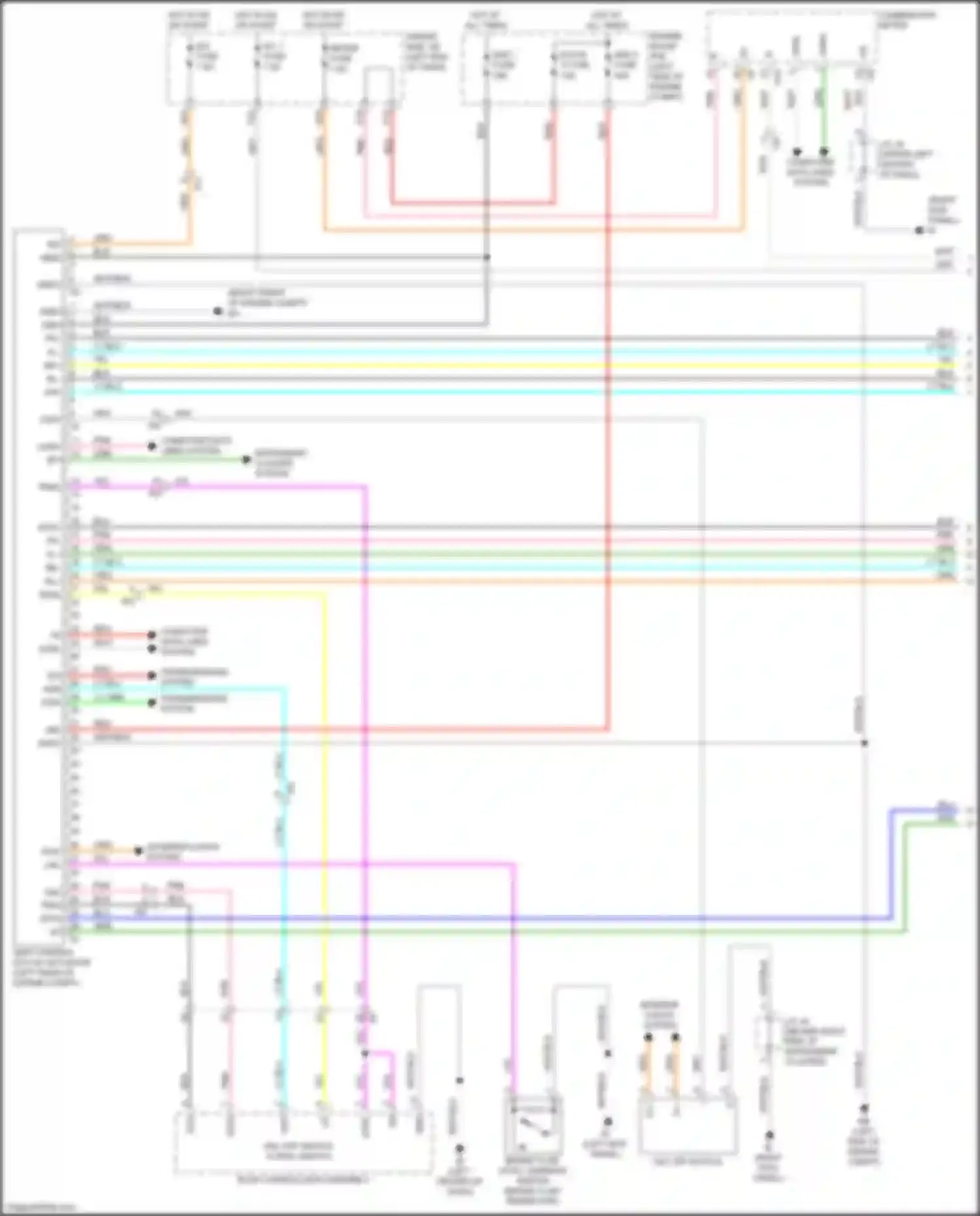 Tacoma Toyota IV (2023-2024): Anti-lock brakes circuit, hydraulic booster type (1 of 2)