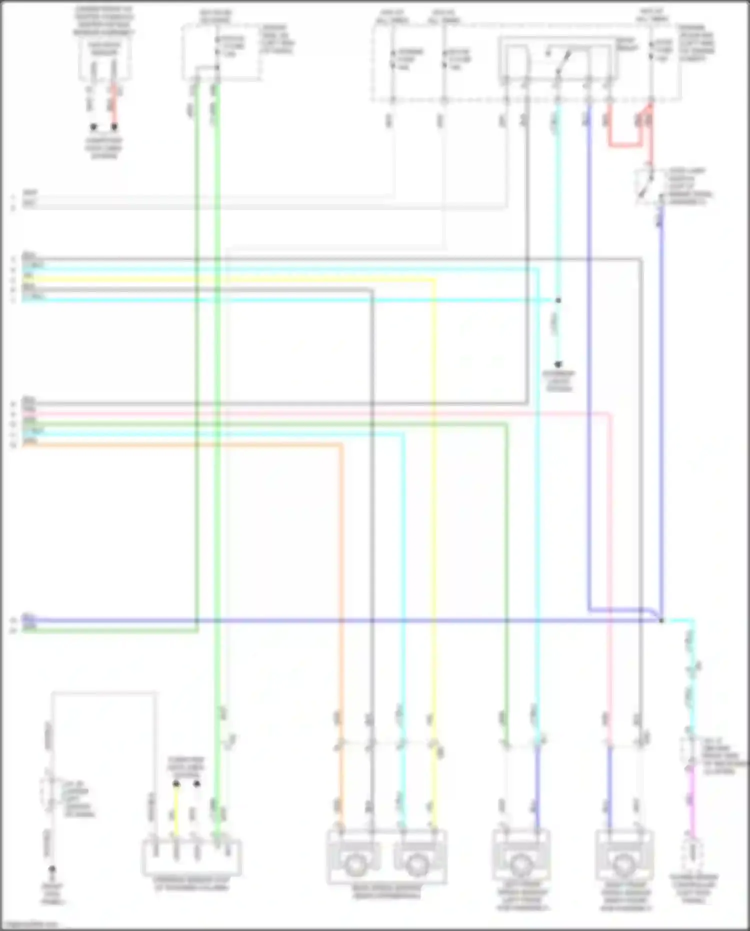 Tacoma Toyota IV (2023-2024): Anti-lock brakes circuit, hydraulic booster type (2 of 2)