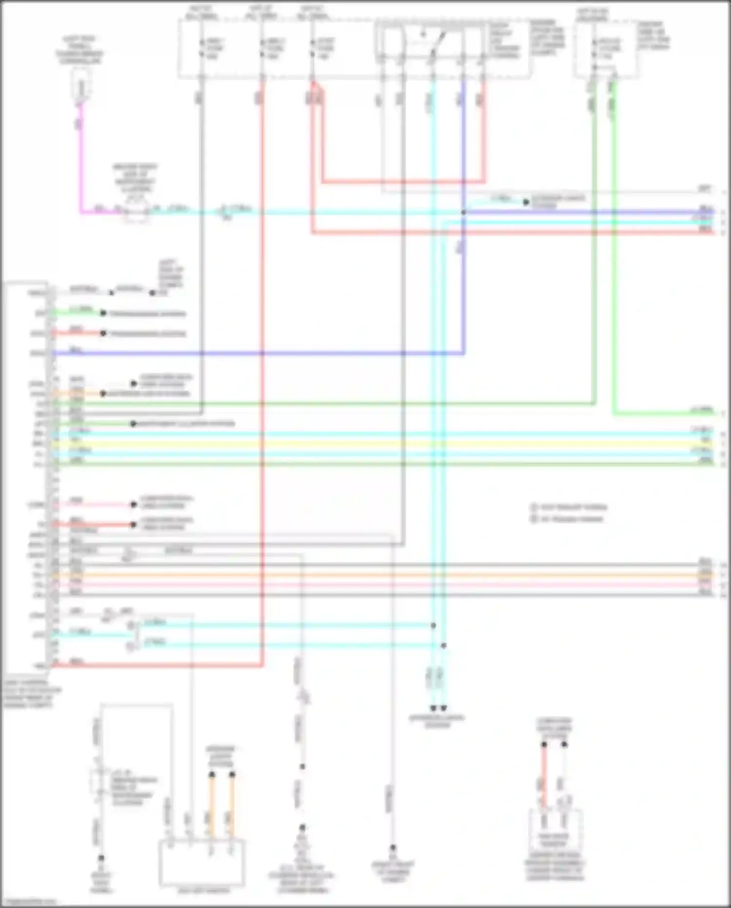 Tacoma Toyota IV (2023-2024): Anti-lock brakes circuit, vacuum booster type (1 of 2)