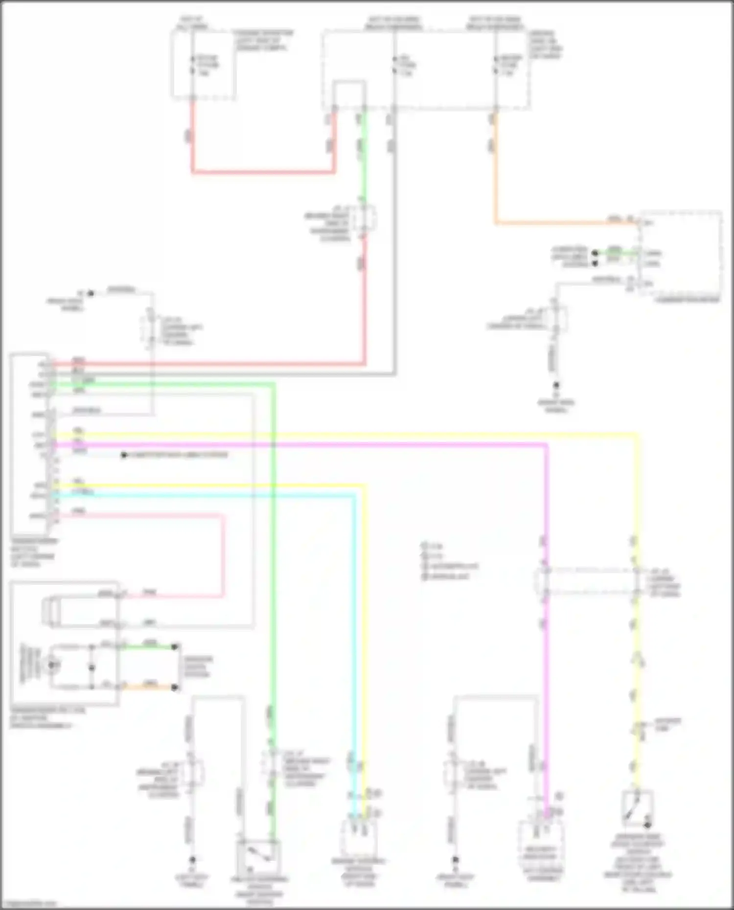 Tacoma Toyota IV (2023-2024): Immobilizer circuit, w/o smart key system
