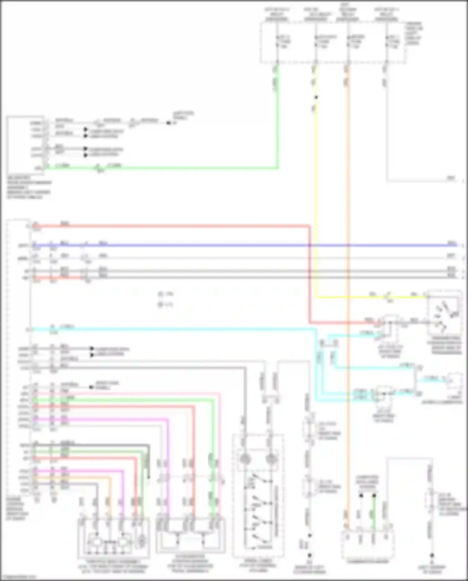 Tacoma Toyota IV (2023-2024): Cruise control circuit (1 of 2)