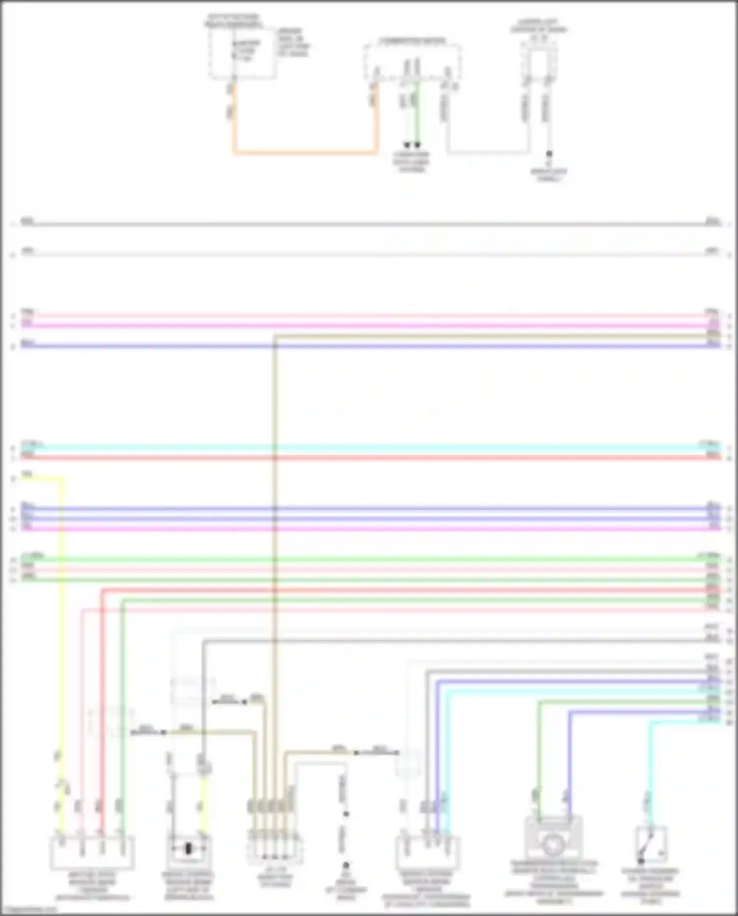 Tacoma Toyota IV (2023-2024): Wiring diagram engine performance 2.7l (2 of 7)